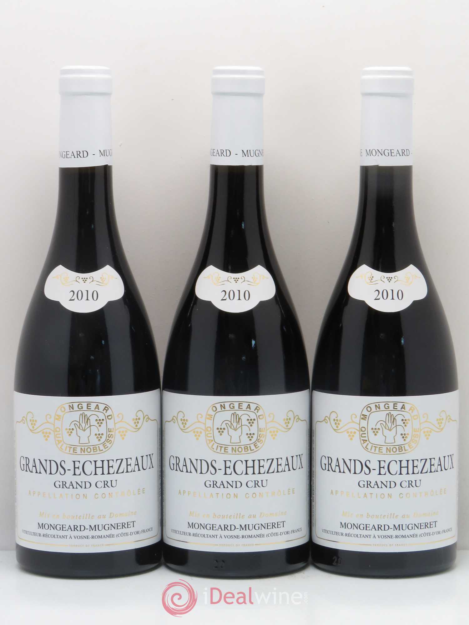Grands-Echezeaux Grand Cru Mongeard-Mugneret (Domaine) 2010 - Lot de 3 bouteilles - 0