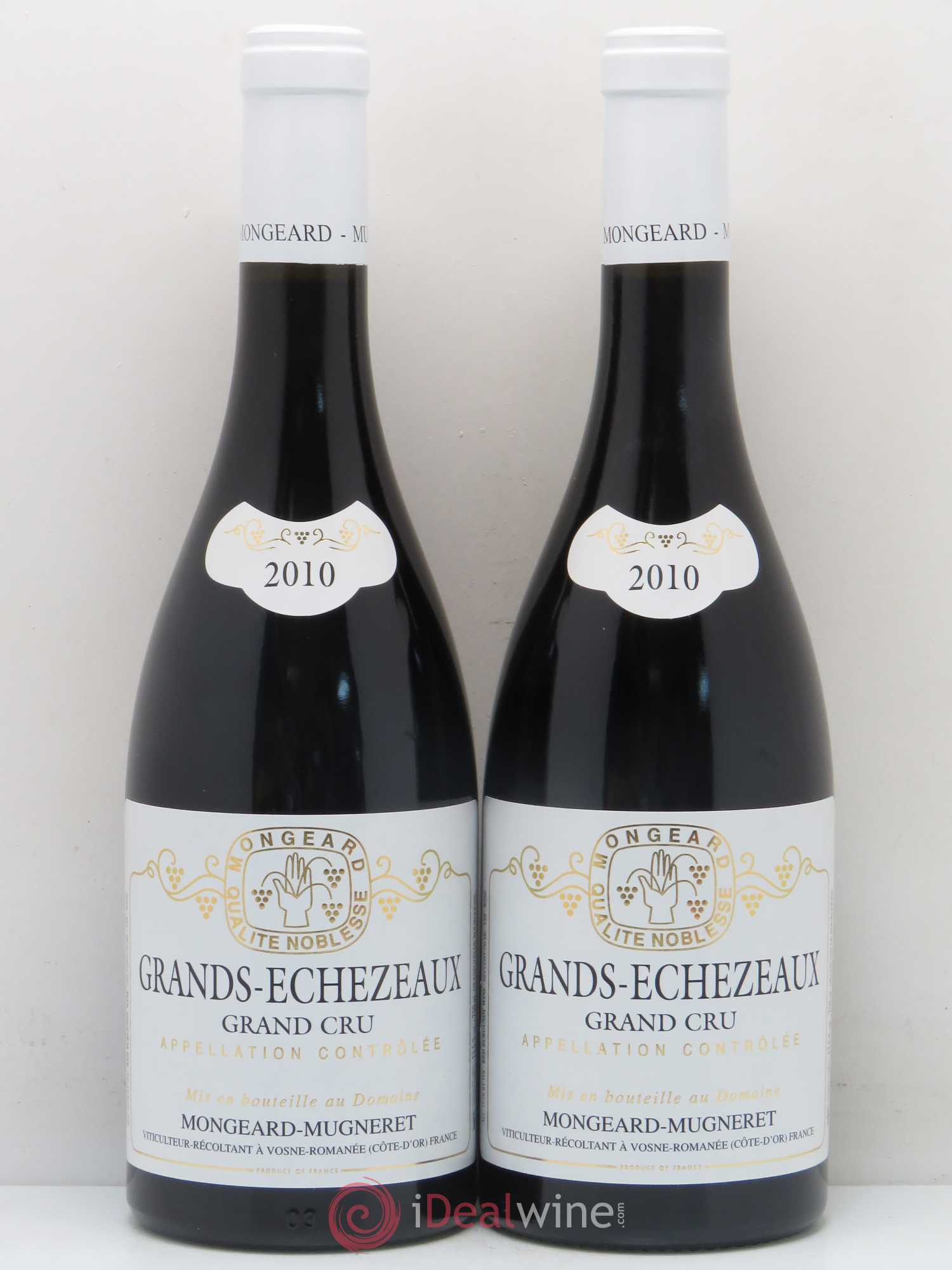 Grands-Echezeaux Grand Cru Mongeard-Mugneret (Domaine) 2010 - Lot de 2 bouteilles - 0