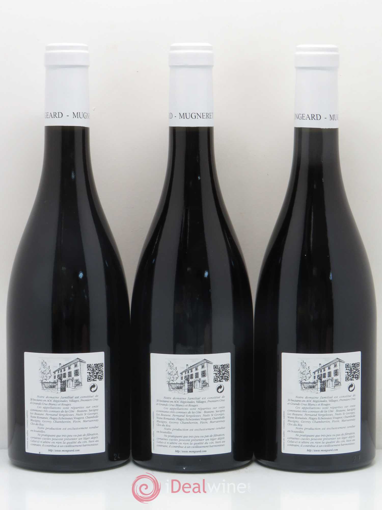 Clos de Vougeot Grand Cru Mongeard-Mugneret (Domaine) 2010 - Lot de 6 bouteilles - 4