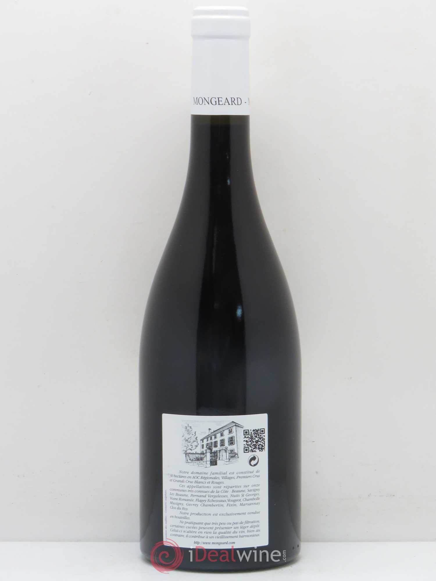 Clos de Vougeot Grand Cru Mongeard-Mugneret (Domaine) 2009 - Lot de 1 bouteille - 1