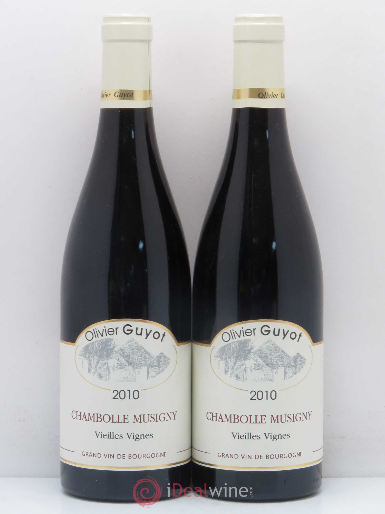 Chambolle-Musigny Vieilles Vignes Olivier Guyot (Domaine de) 2010 - Lot de 2 bouteilles - 0
