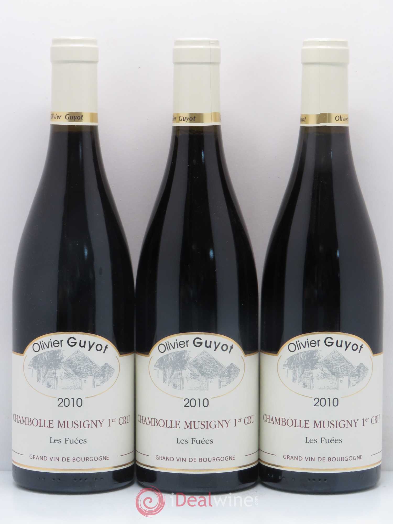 Chambolle-Musigny 1er Cru Les Fuées Olivier Guyot (Domaine) 2010 - Lot de 6 bouteilles - 2