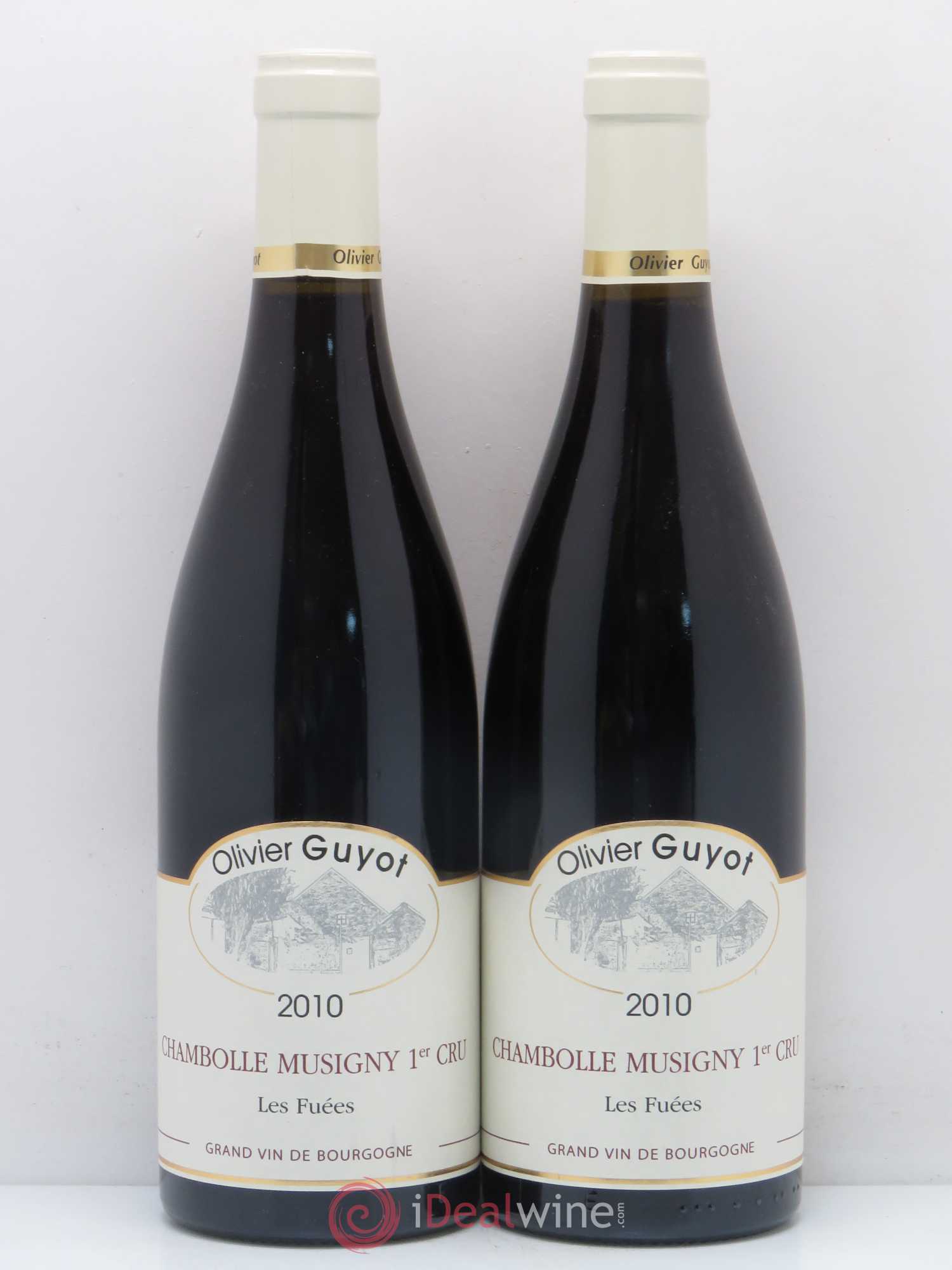 Chambolle-Musigny 1er Cru Les Fuées Olivier Guyot (Domaine) 2010 - Lot de 2 bouteilles - 0
