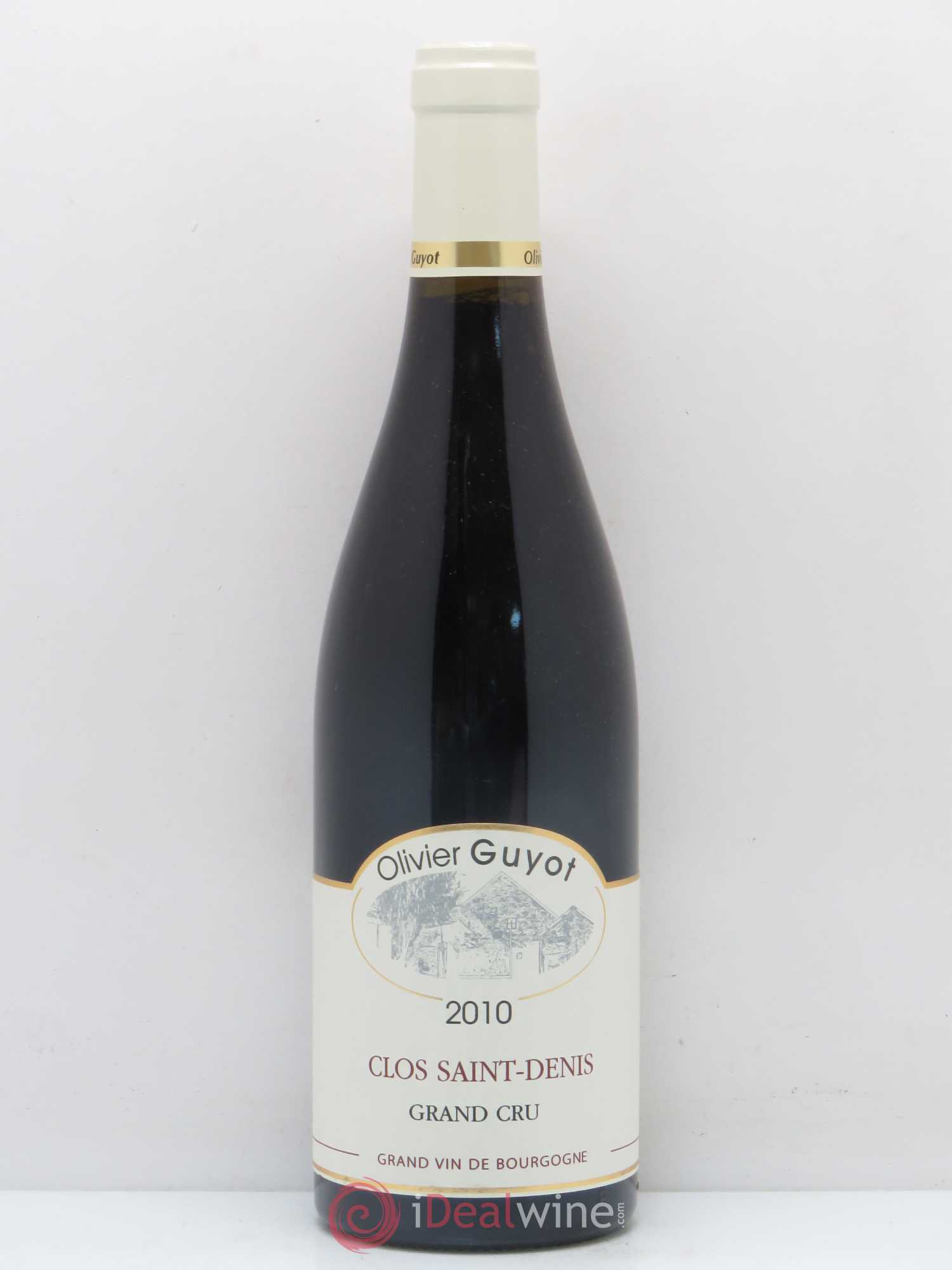 Clos Saint-Denis Grand Cru Olivier Guyot (Domaine de) 2010 - Lot de 1 bouteille - 0
