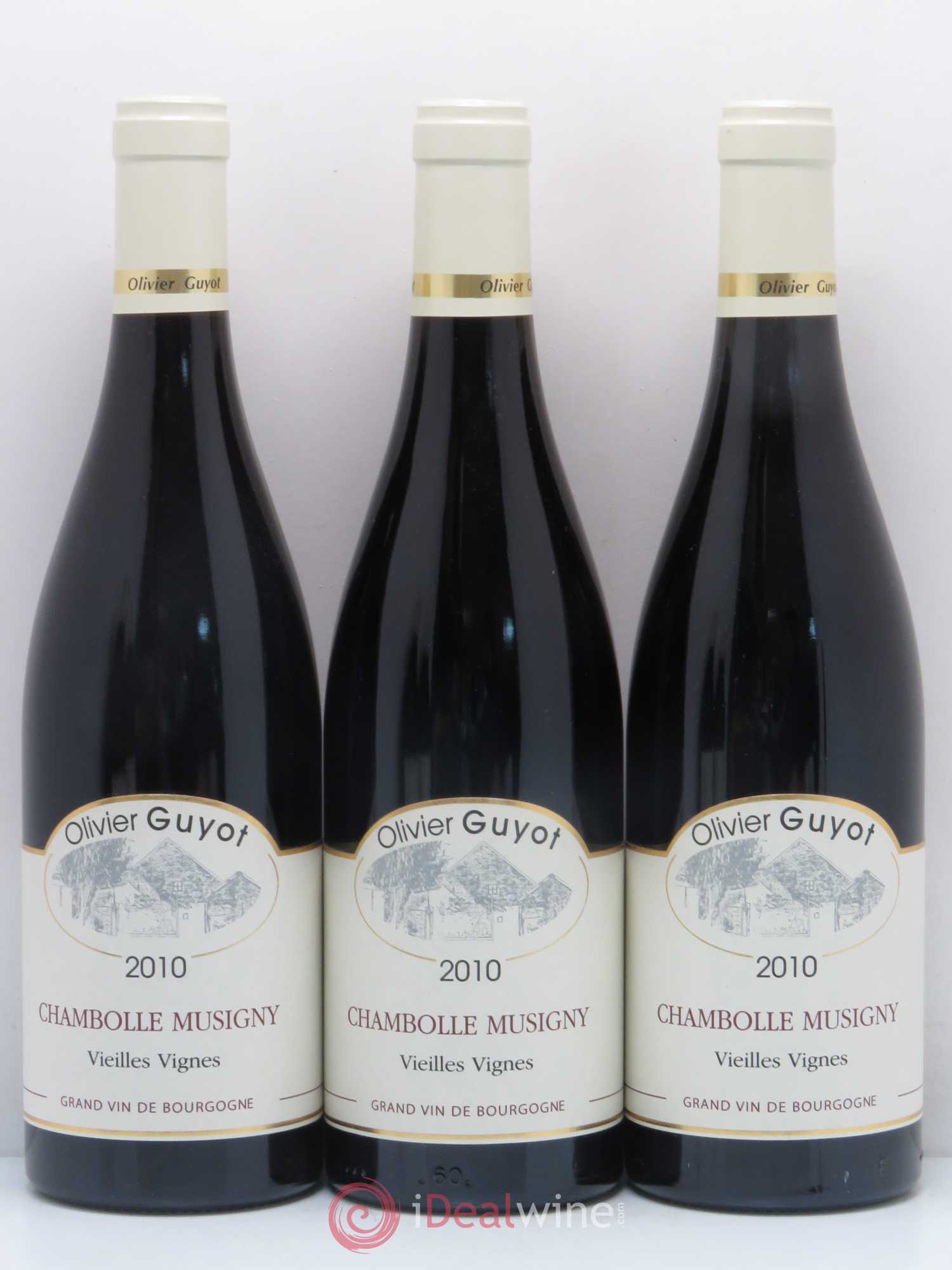 Chambolle-Musigny Vieilles Vignes Olivier Guyot (Domaine de) 2010 - Lot de 5 bouteilles - 1