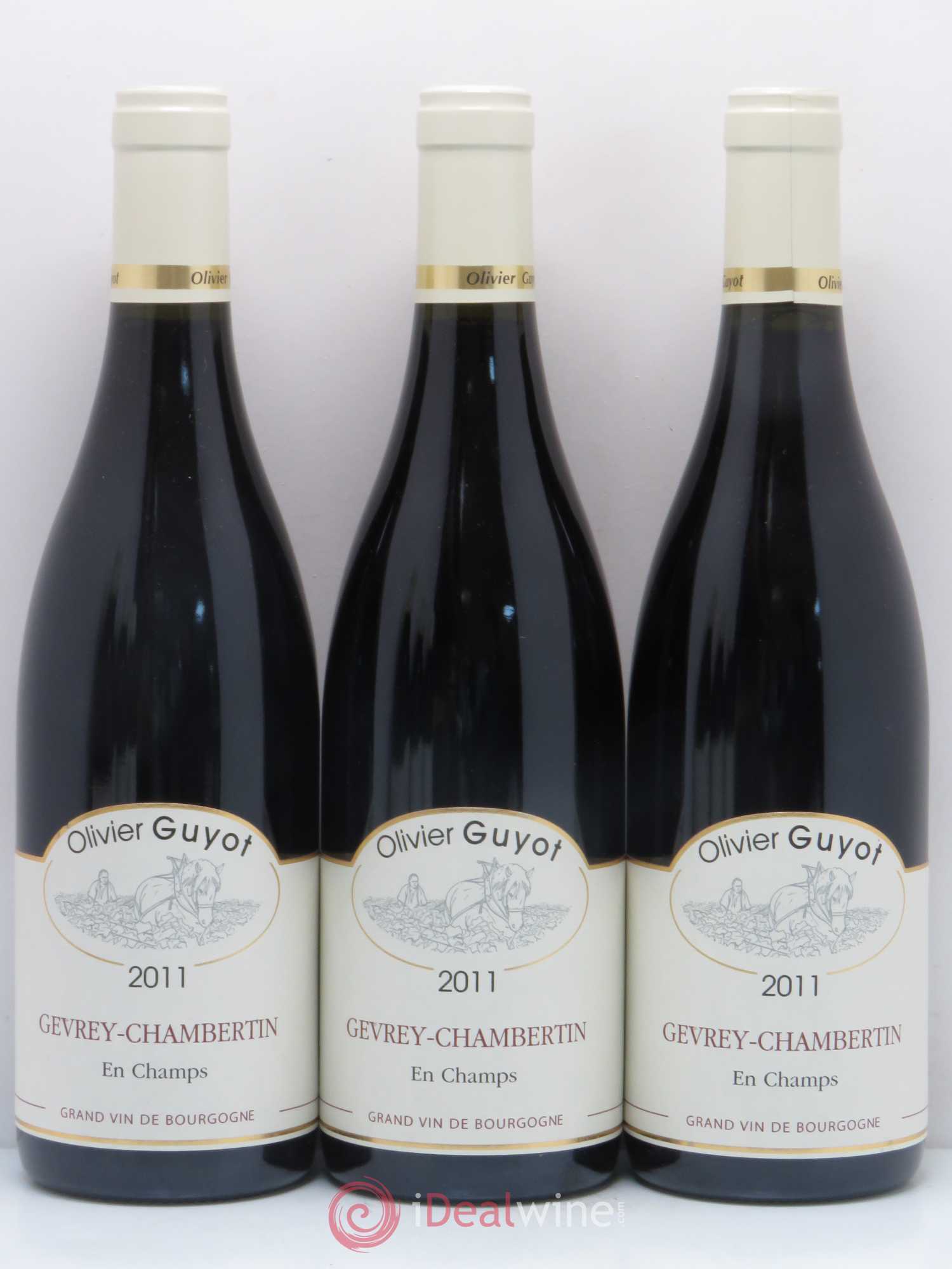 Gevrey-Chambertin En Champs Olivier Guyot (Domaine de) 2011 - Lotto di 6 bottiglie - 1