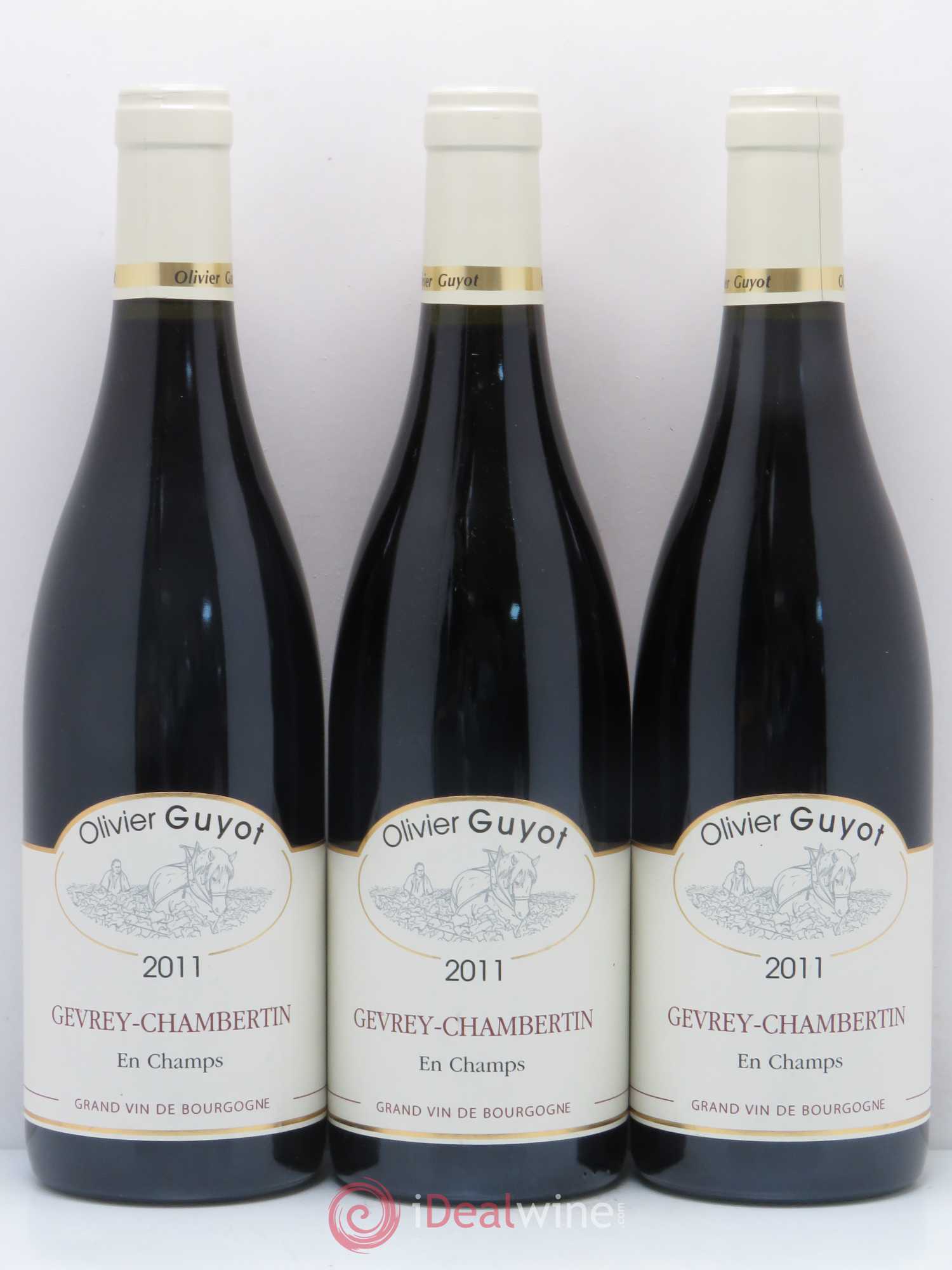 Gevrey-Chambertin En Champs Olivier Guyot (Domaine de) 2011 - Lotto di 6 bottiglie - 2