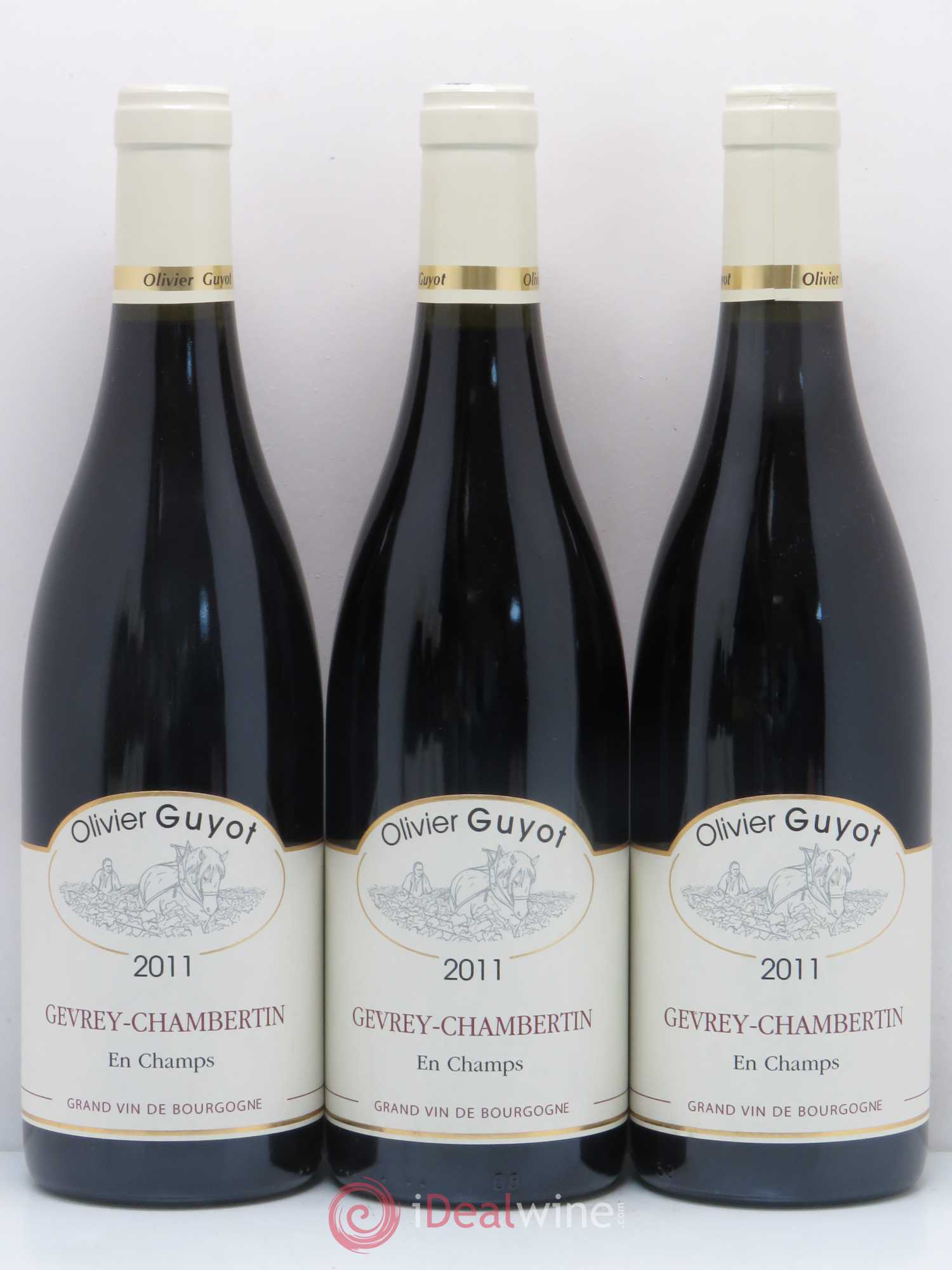 Gevrey-Chambertin En Champs Olivier Guyot (Domaine de) 2011 - Lot de 6 bouteilles - 1