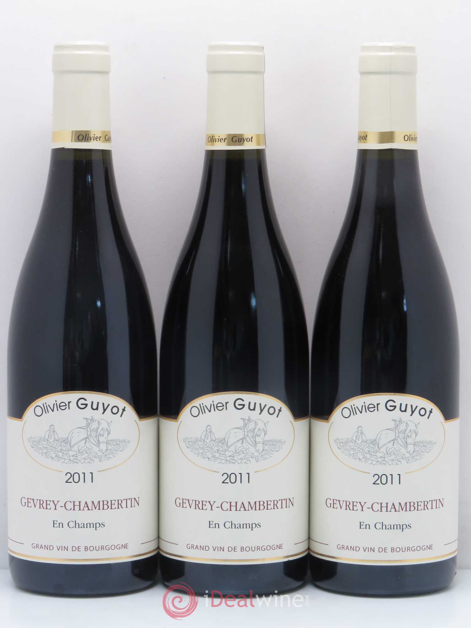 Gevrey-Chambertin En Champs Olivier Guyot (Domaine de) 2011 - Lot de 6 bouteilles - 2