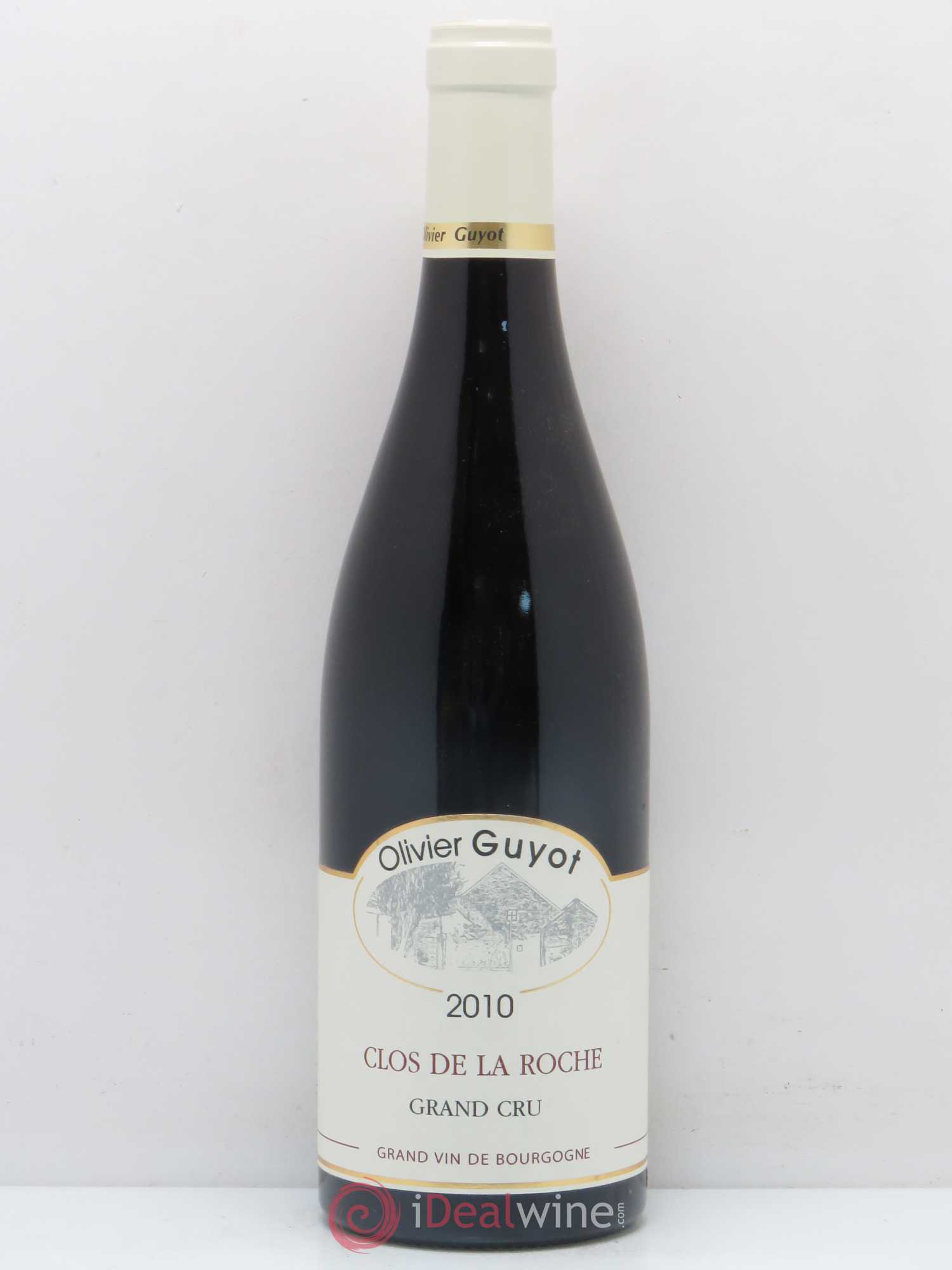 Clos de la Roche Grand Cru Olivier Guyot (Domaine de) 2010 - Lot de 1 bouteille - 0