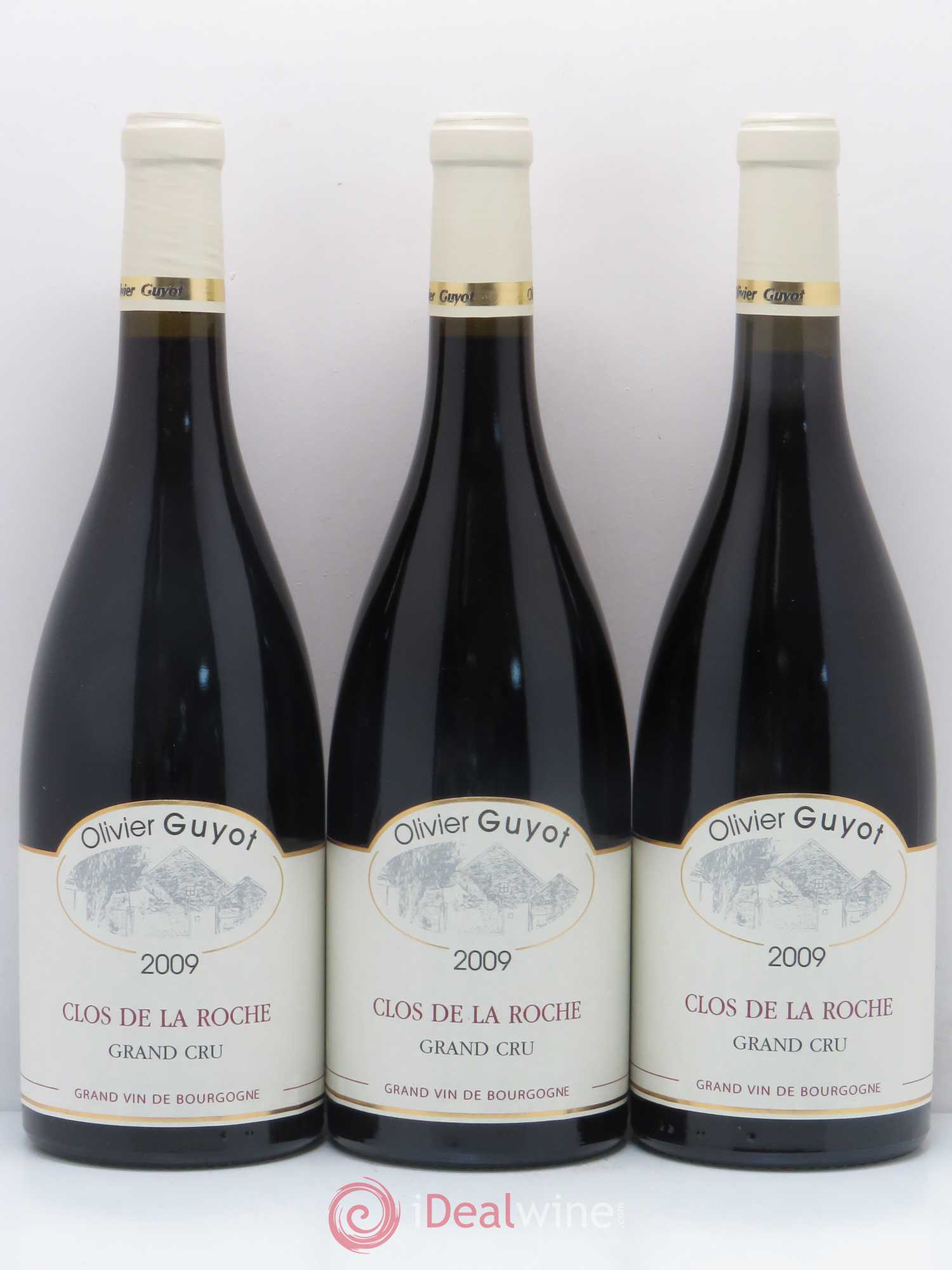 Clos de la Roche Grand Cru Olivier Guyot (Domaine de) 2009 - Lot de 3 bouteilles - 0