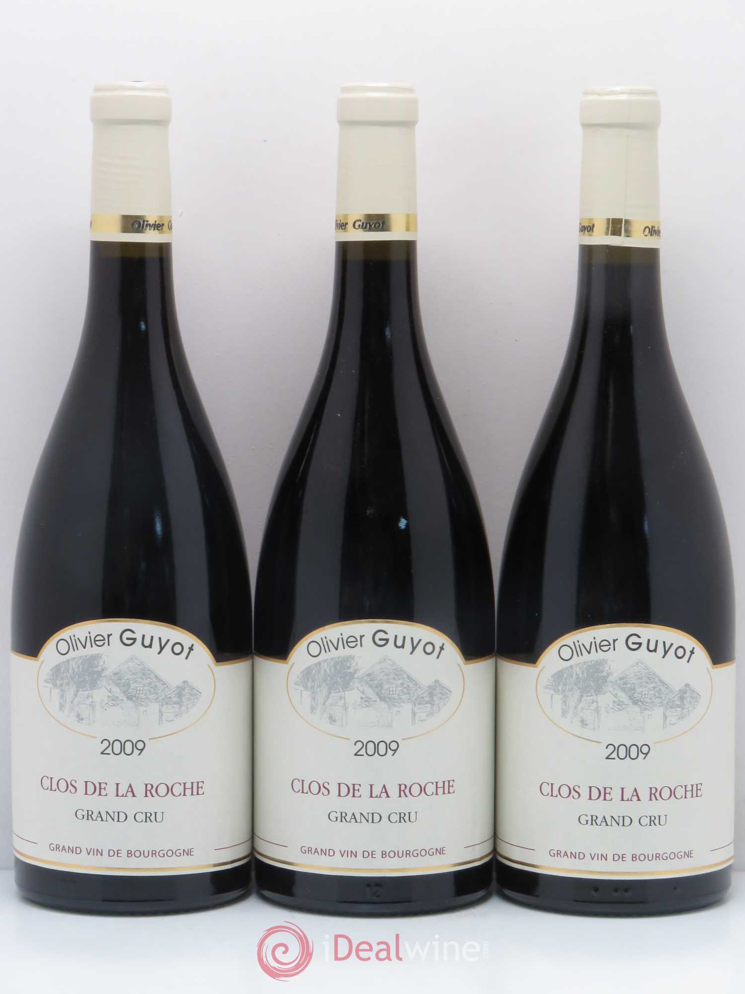 Clos de la Roche Grand Cru Olivier Guyot (Domaine de) 2009 - Lot de 3 bouteilles - 0