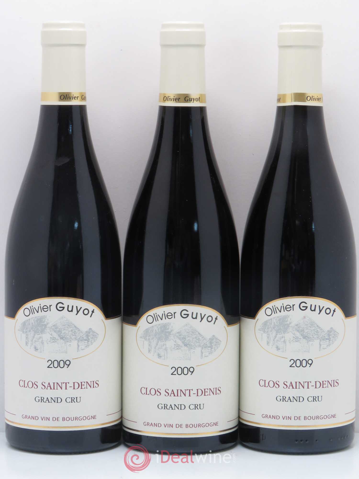Clos Saint-Denis Grand Cru Olivier Guyot (Domaine de) 2009 - Lotto di 3 bottiglie - 0