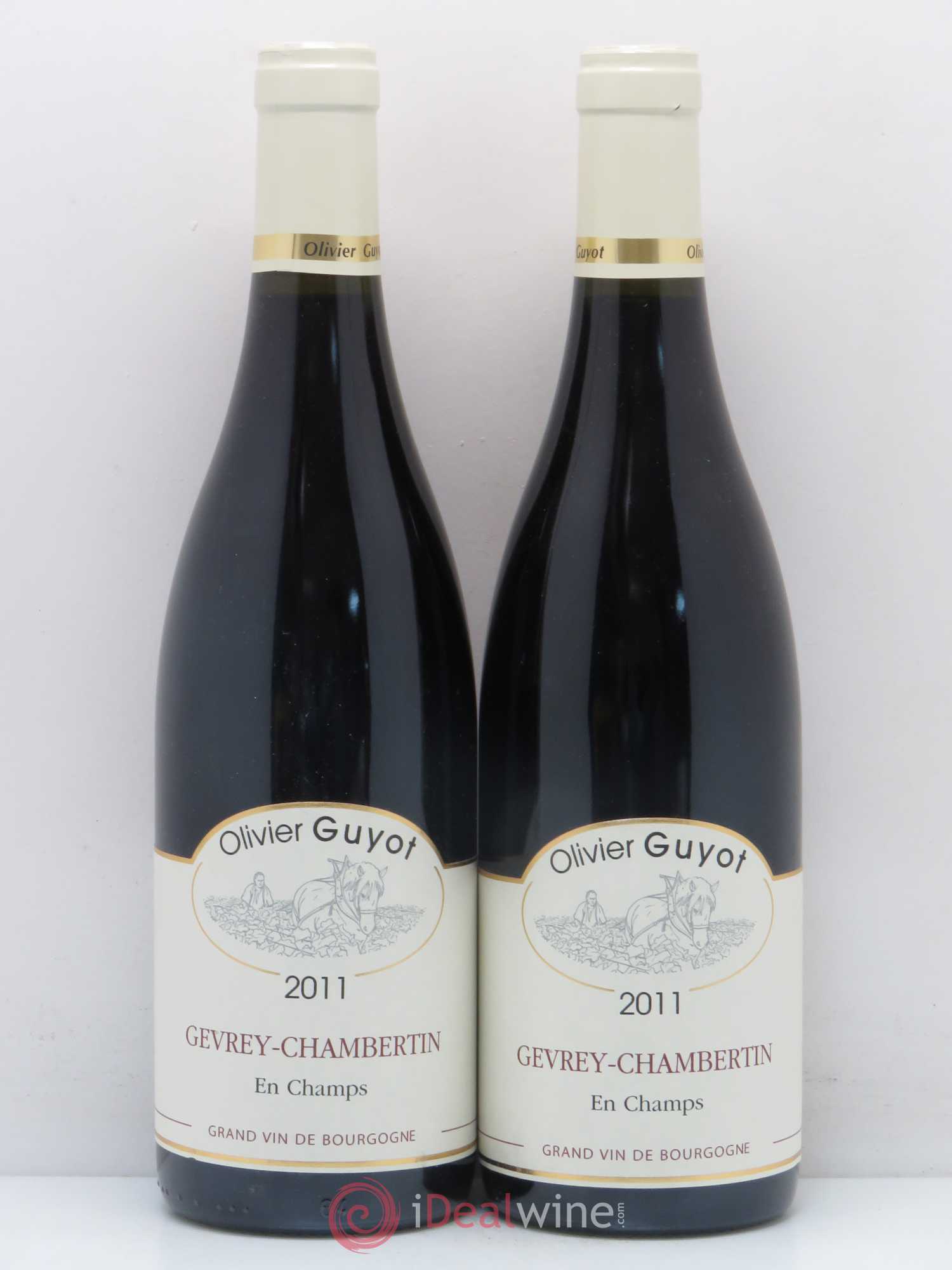 Gevrey-Chambertin En Champs Olivier Guyot (Domaine de) 2011 - Lot de 2 bouteilles - 0