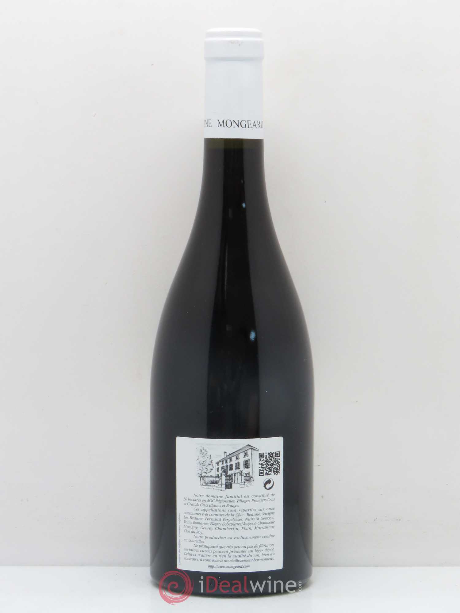 Clos de Vougeot Grand Cru Mongeard-Mugneret (Domaine) 2009 - Lot de 1 bouteille - 1