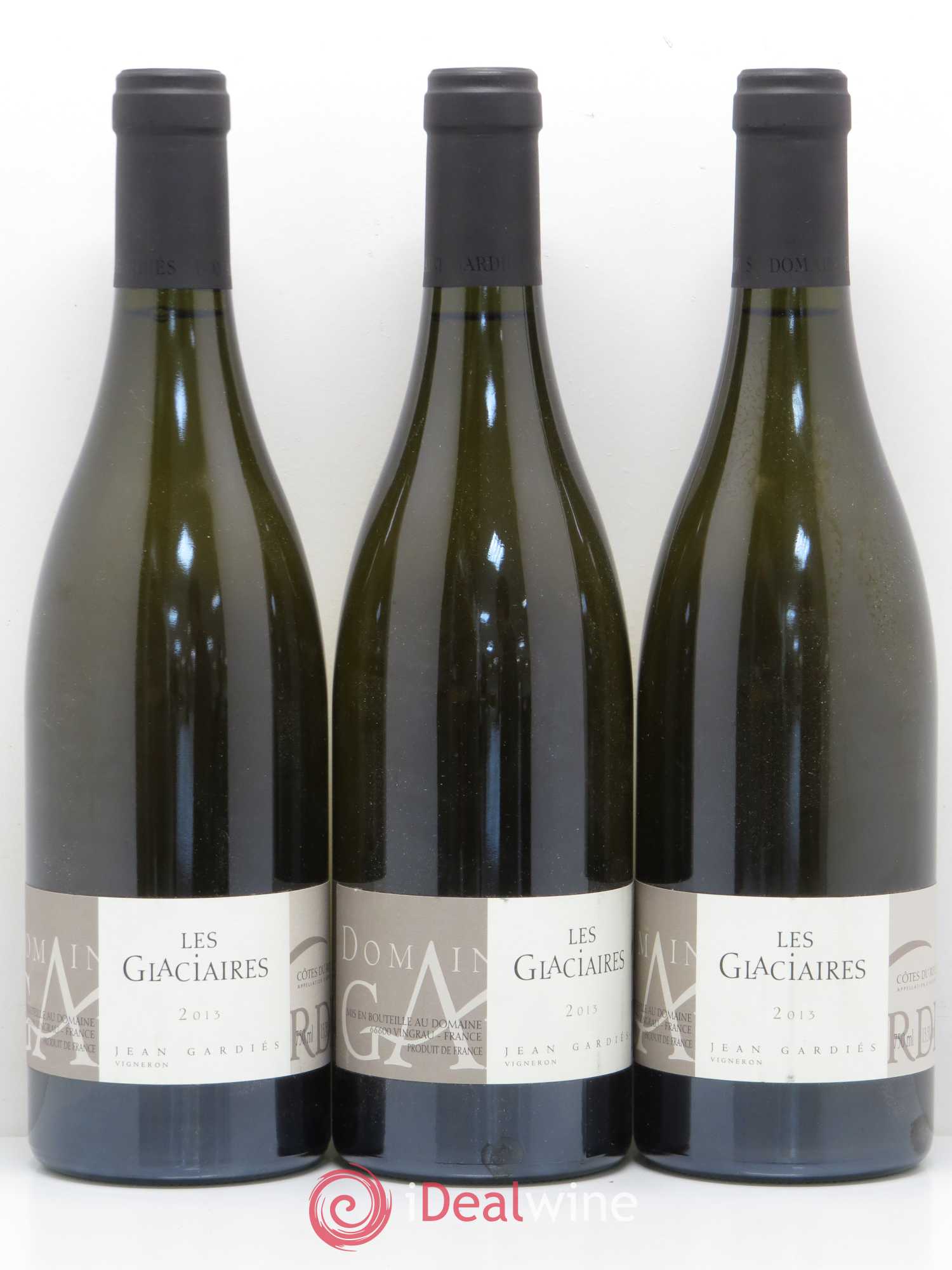 Côtes du Roussillon Les Glaciaires Domaine Gardiés 2013 - Lotto di 6 bottiglie - 1