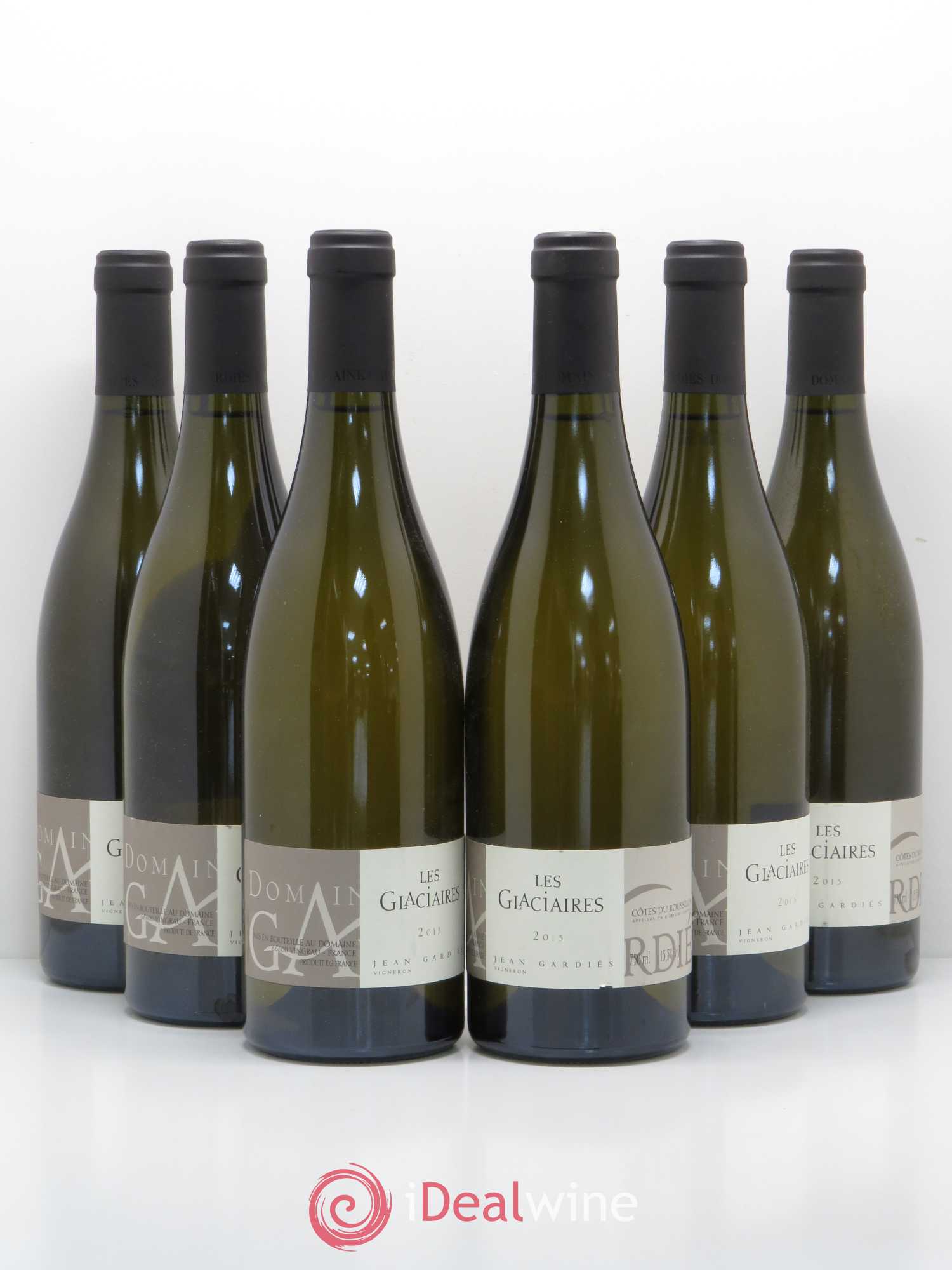 Côtes du Roussillon Les Glaciaires Domaine Gardiés 2013 - Lotto di 6 bottiglie - 0