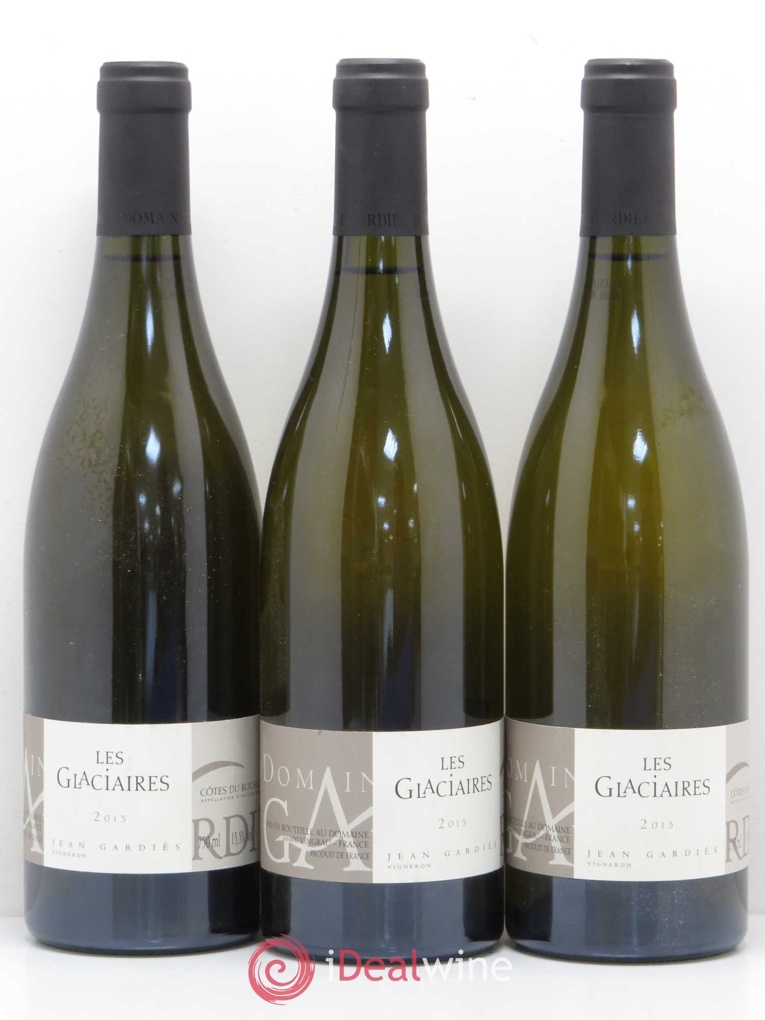 Côtes du Roussillon Les Glaciaires Domaine Gardiés 2013 - Posten von 6 Flaschen - 2