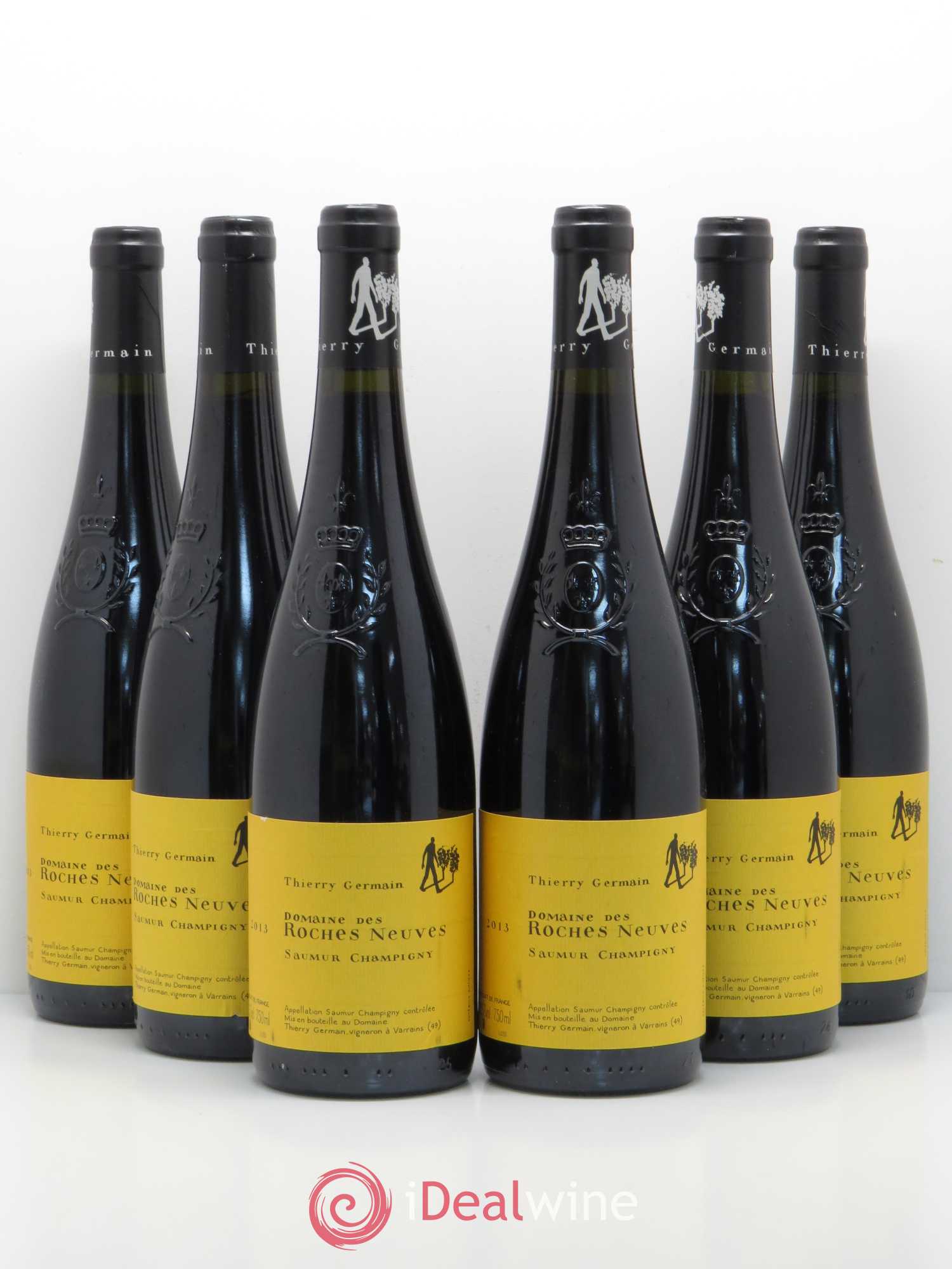 Saumur-Champigny Domaine des Roches Neuves - Thierry Germain 2013 - Lot de 6 bouteilles - 0