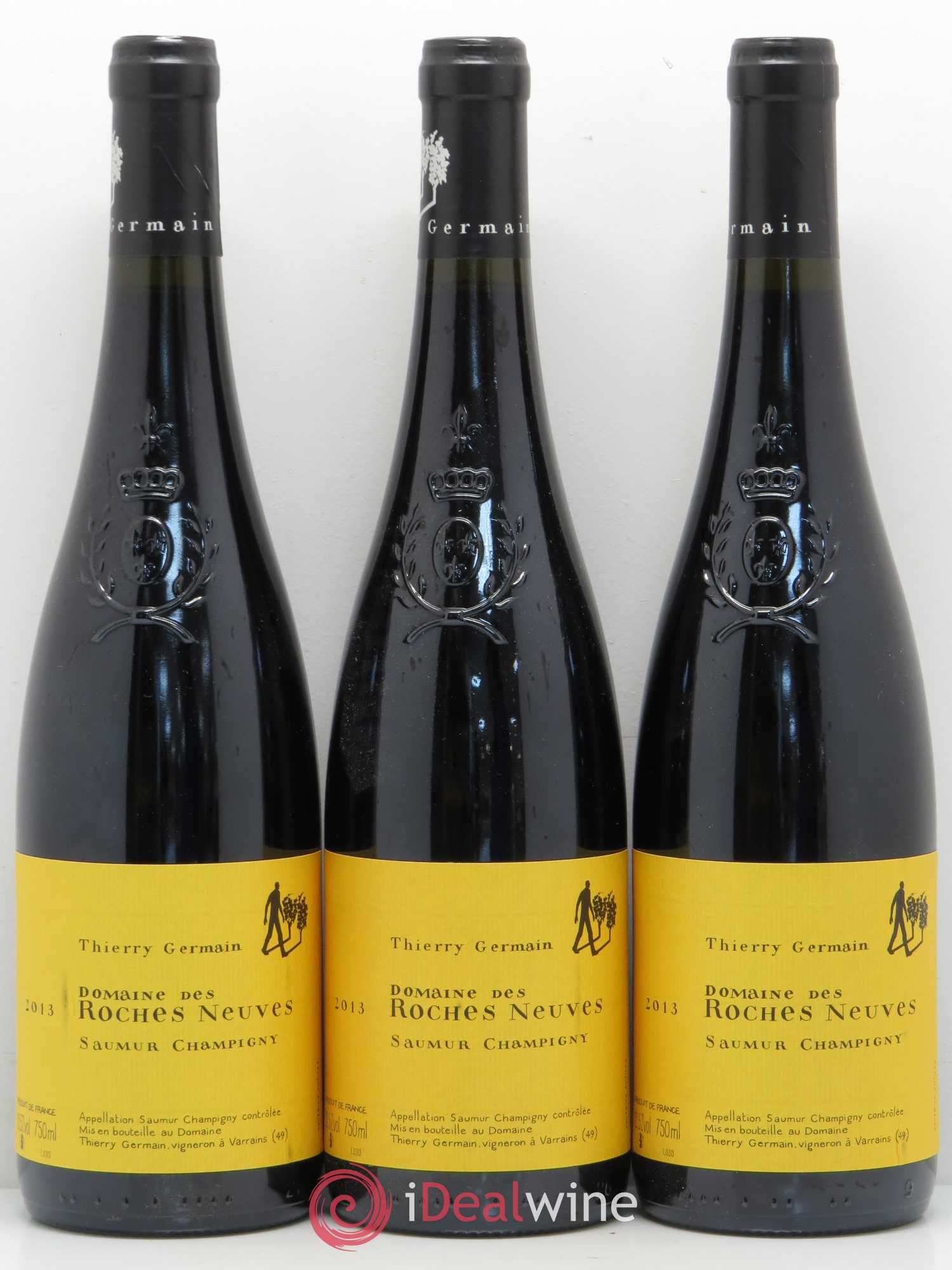 Saumur-Champigny Domaine des Roches Neuves - Thierry Germain 2013 - Lot de 6 bouteilles - 1