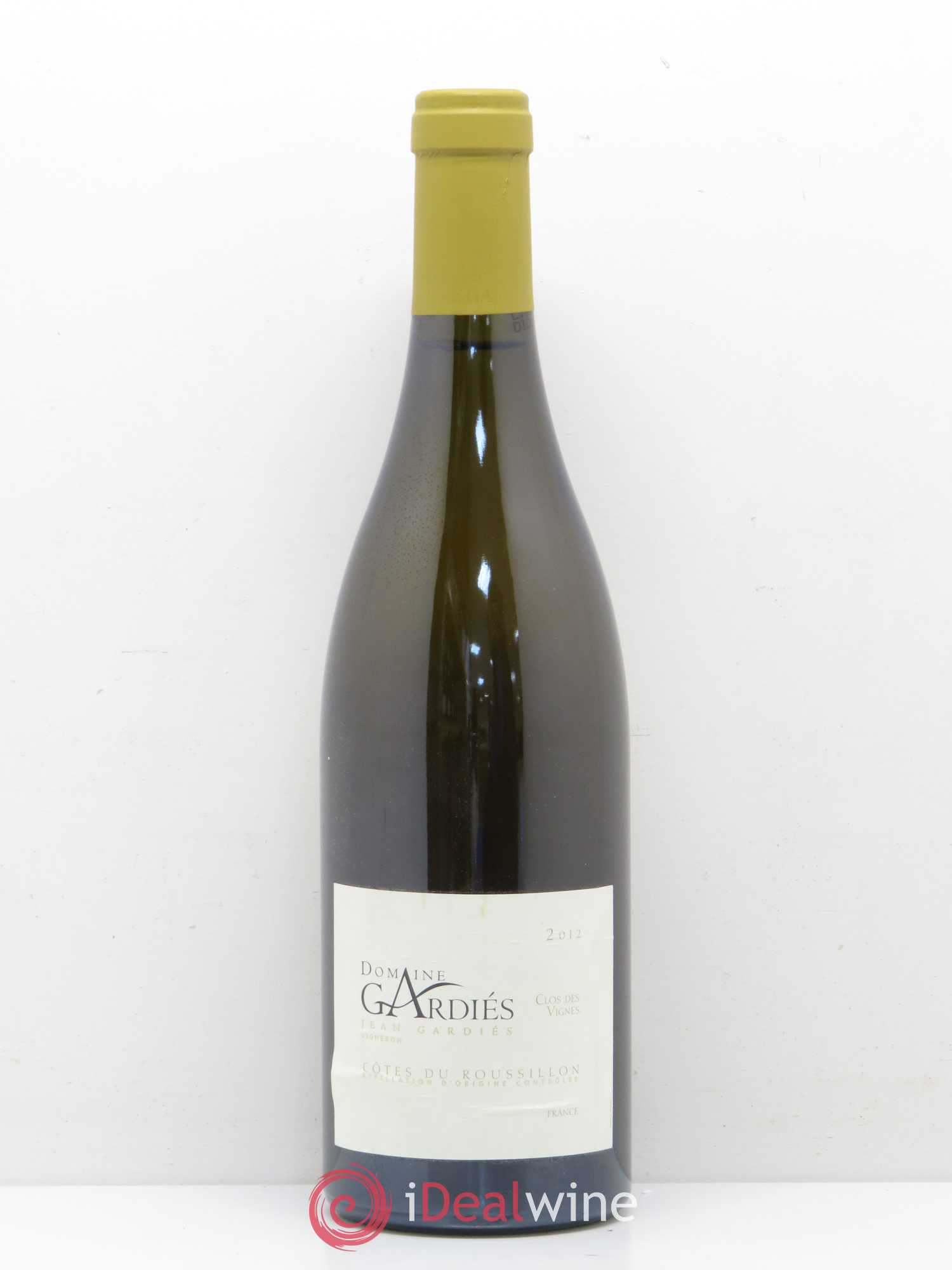 Côtes du Roussillon Villages - Tautavel Gardiés (Domaine) Clos des Vignes 2012 - Lot de 1 bouteille - 0