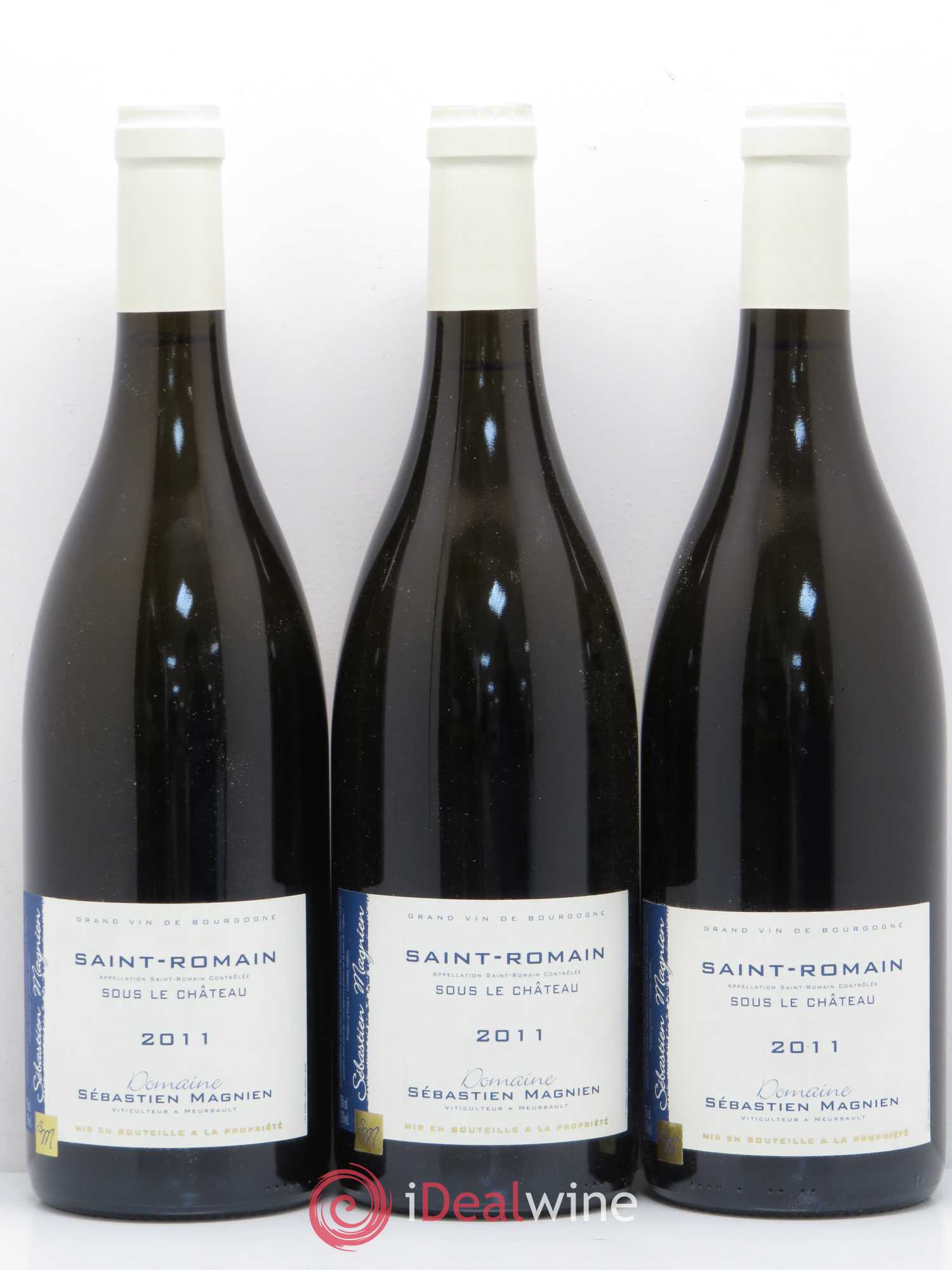 Saint-Romain Sous le Château Domaine Sebastien Magnien 2011 - Posten von 6 Flaschen - 1