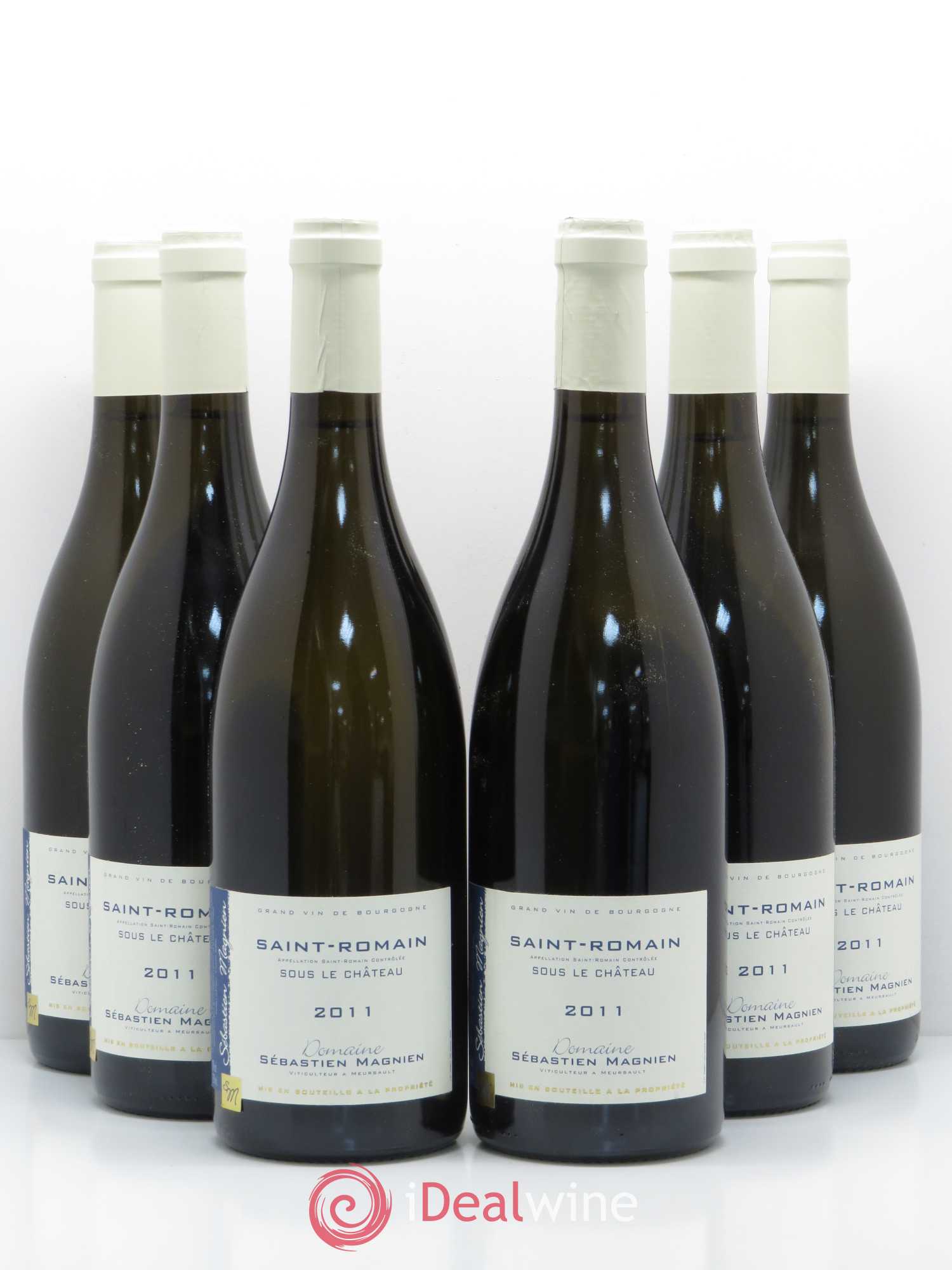 Saint-Romain Sous le Château Domaine Sebastien Magnien 2011 - Posten von 6 Flaschen - 0