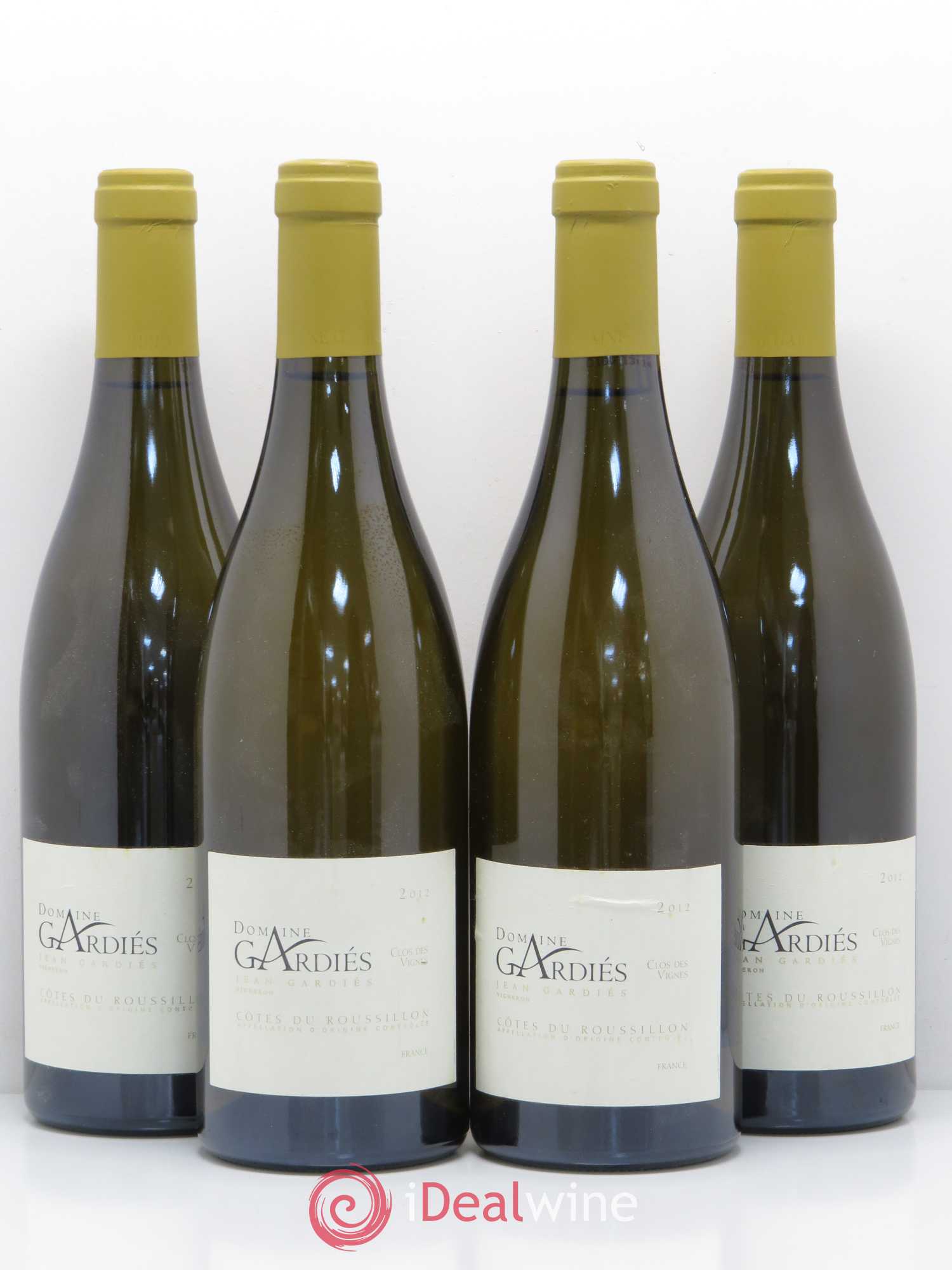 Côtes du Roussillon Tautavel Gardiés Clos des Vignes 2012 - Posten von 4 Flaschen - 0