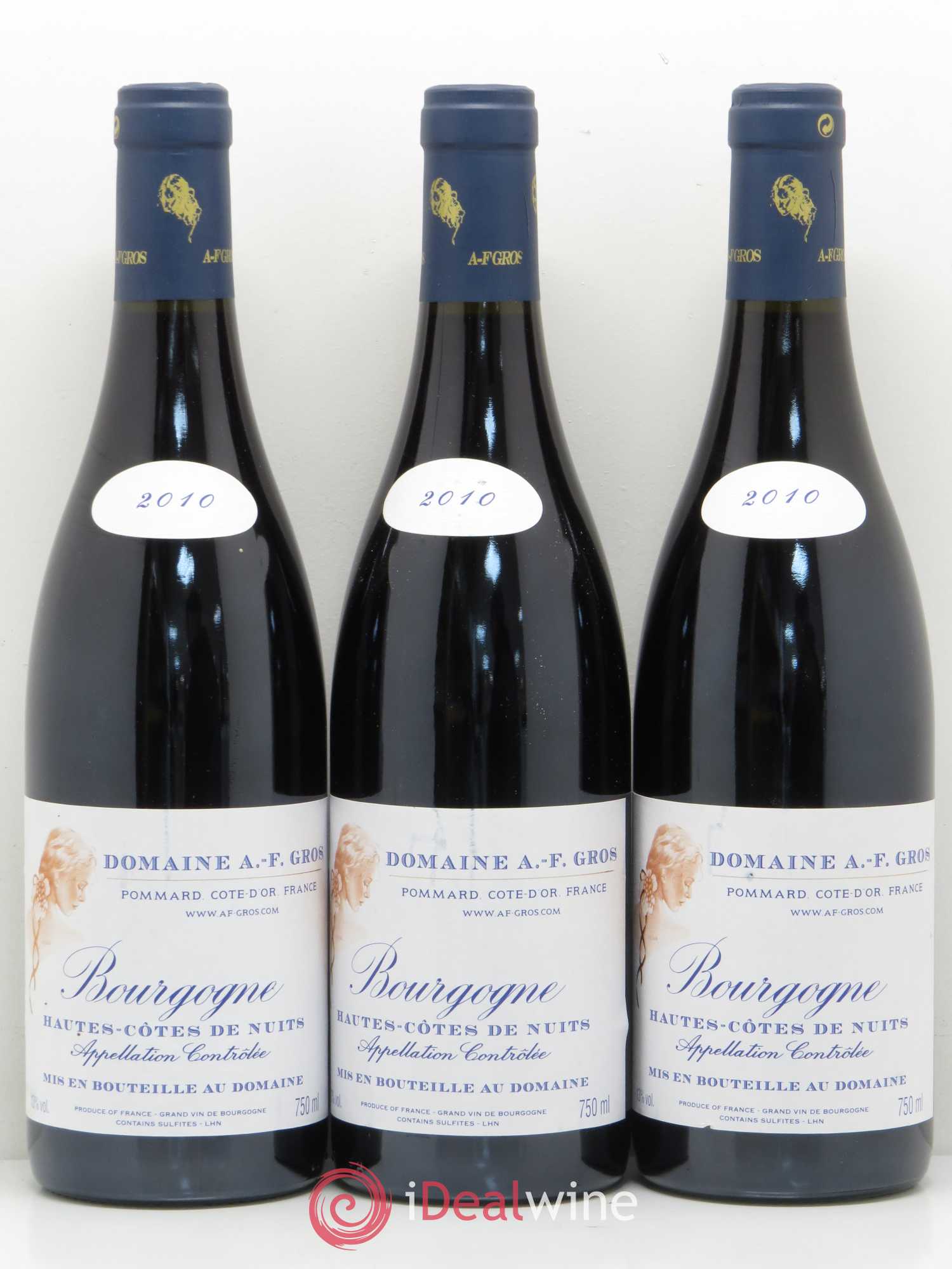 Hautes-Côtes de Nuits A.-F. Gros 2010 - Lot de 6 bouteilles - 2