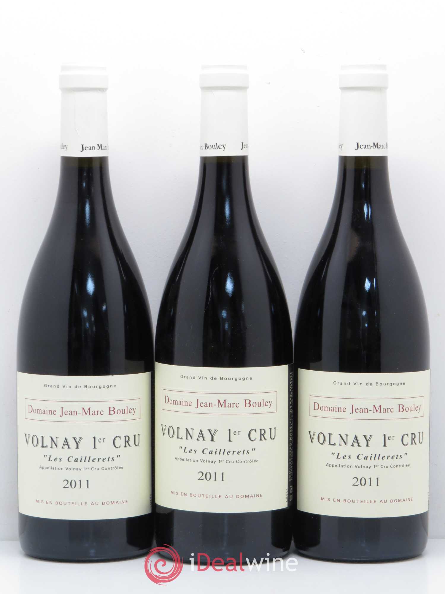 Volnay 1er Cru Caillerets Domaine Jean Marc Bouley 2011 - Lot de 6 bouteilles - 1