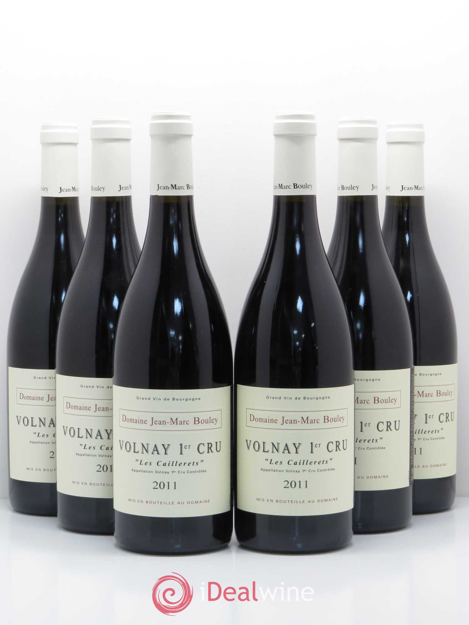 Volnay 1er Cru Caillerets Domaine Jean Marc Bouley 2011 - Lot de 6 bouteilles - 0