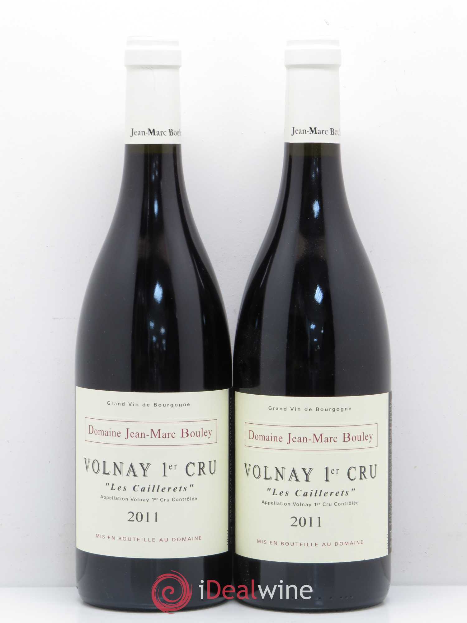 Volnay 1er Cru Caillerets Domaine Jean Marc Bouley 2011 - Lot de 2 bouteilles - 0
