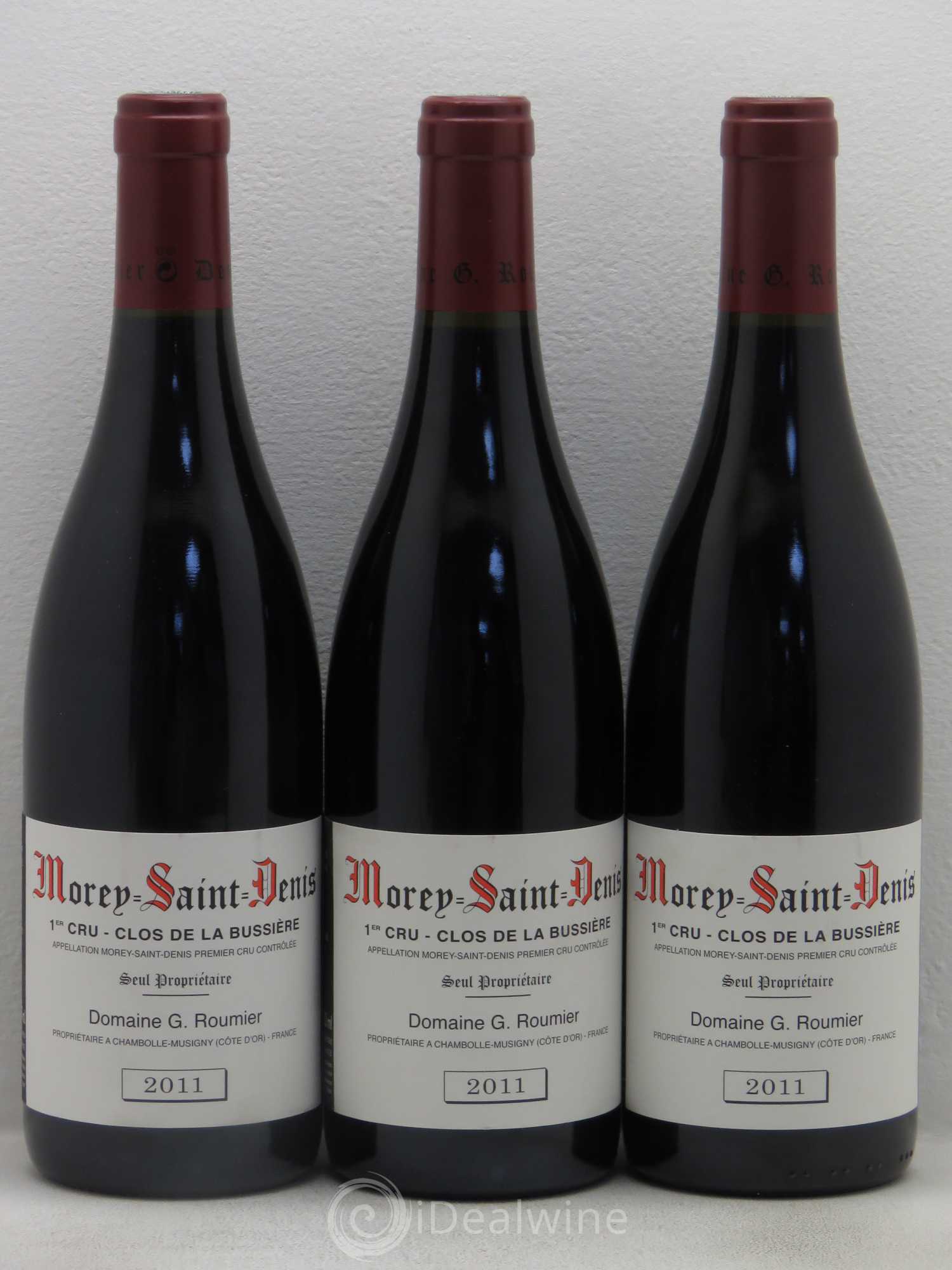 Morey-Saint-Denis 1er Cru Clos de la Bussière Georges Roumier (Domaine) 2011 - Lot de 3 bouteilles - 0