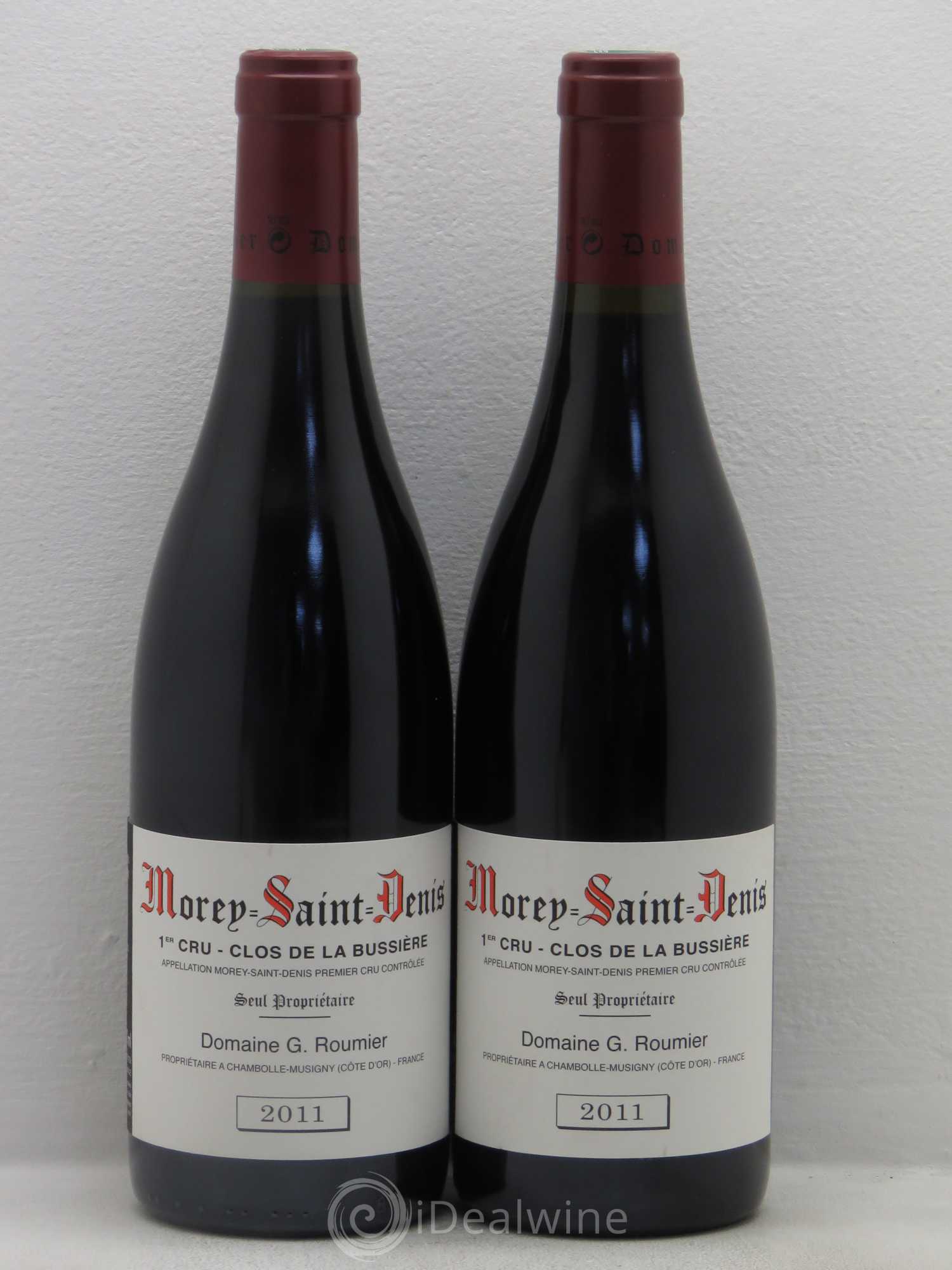 Morey-Saint-Denis 1er Cru Clos de la Bussière Georges Roumier (Domaine) 2011 - Lot de 2 bouteilles - 0