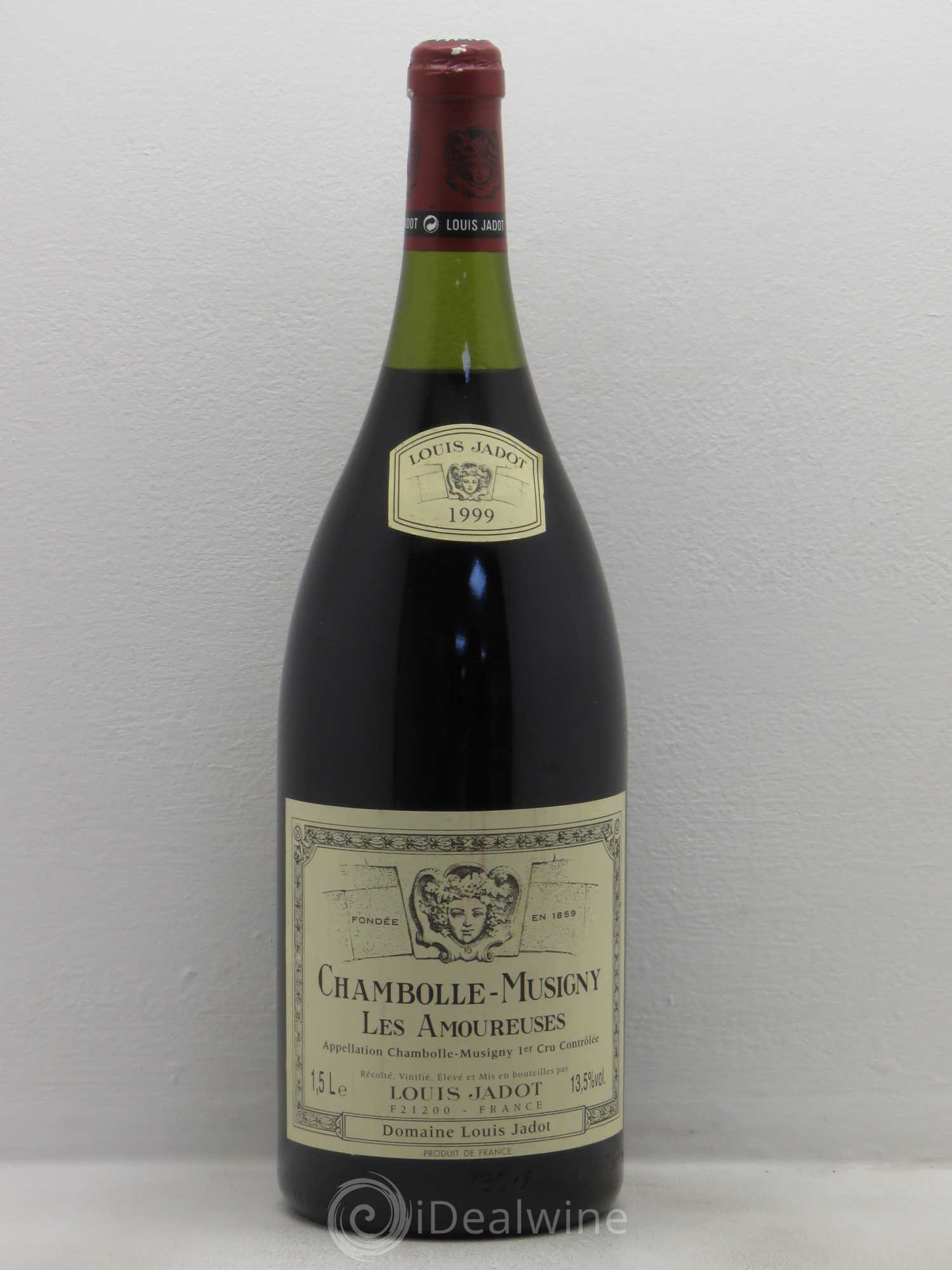 Chambolle-Musigny 1er Cru Les Amoureuses Domaine Louis Jadot 1999 - Lot de 1 magnum - 0