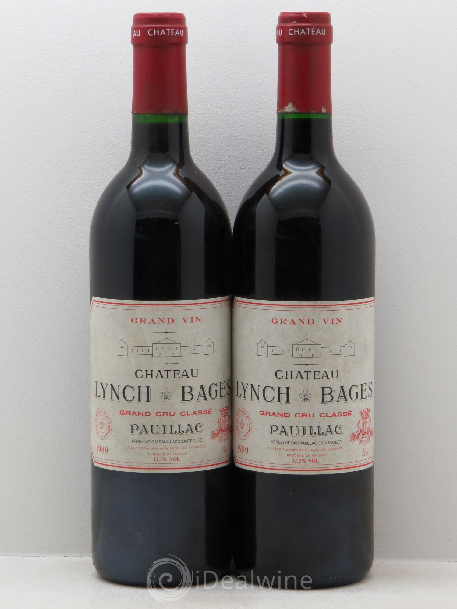 Château Lynch Bages 5ème Grand Cru Classé 1989 - Lot de 6 bouteilles - 1
