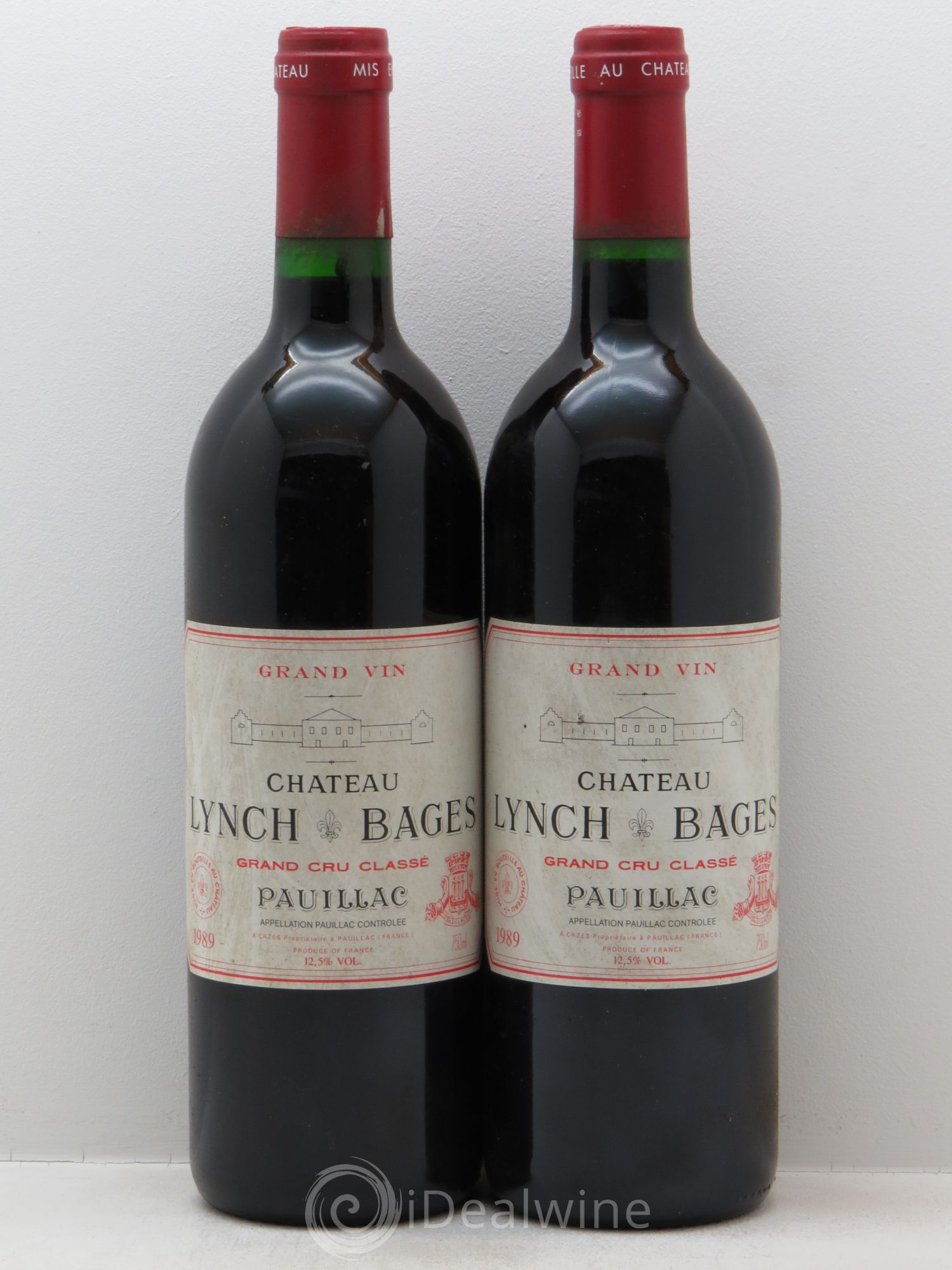 Château Lynch Bages 5ème Grand Cru Classé 1989 - Lot de 6 bouteilles - 2