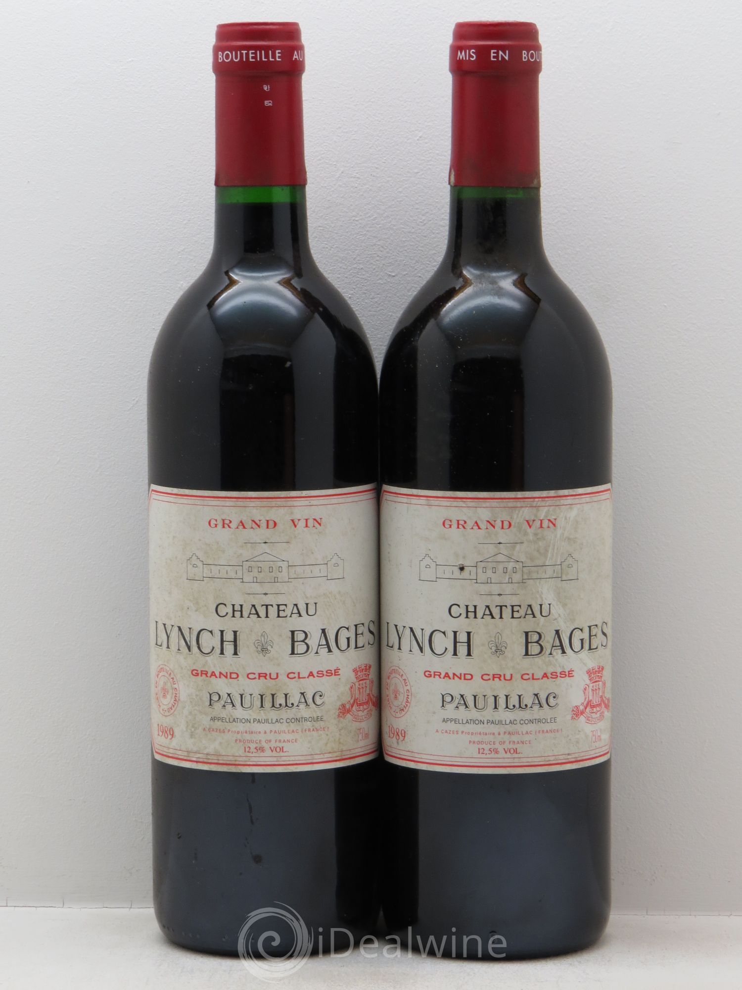 Château Lynch Bages 5ème Grand Cru Classé 1989 - Lot de 6 bouteilles - 3