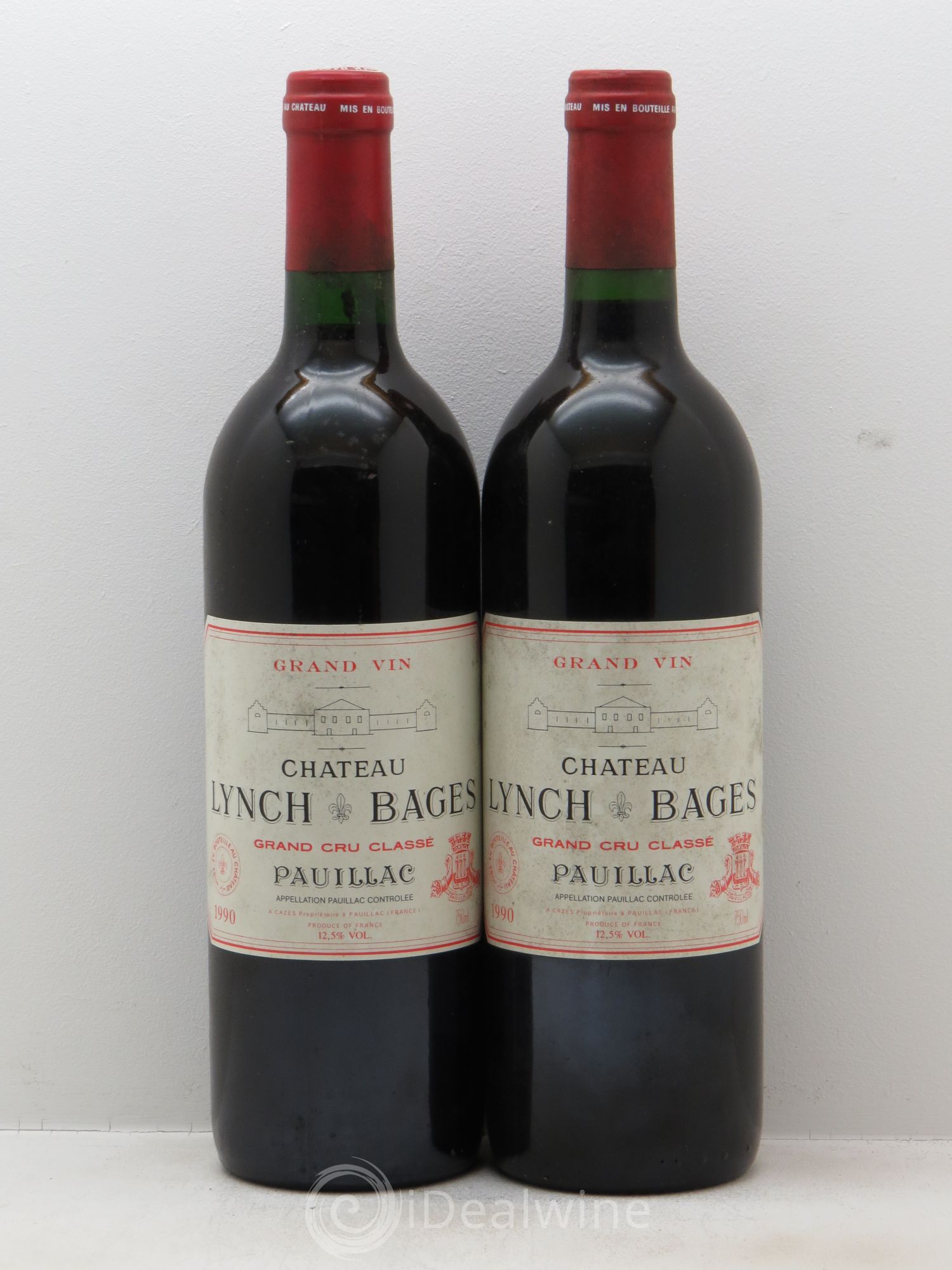 Château Lynch Bages 5ème Grand Cru Classé 1990 - Lot de 6 bouteilles - 3