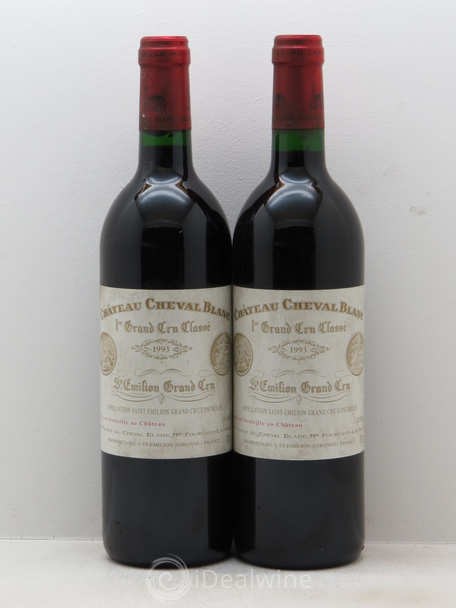 Château Cheval Blanc 1er Grand Cru Classé A 1993 - Lot de 6 bouteilles - 3