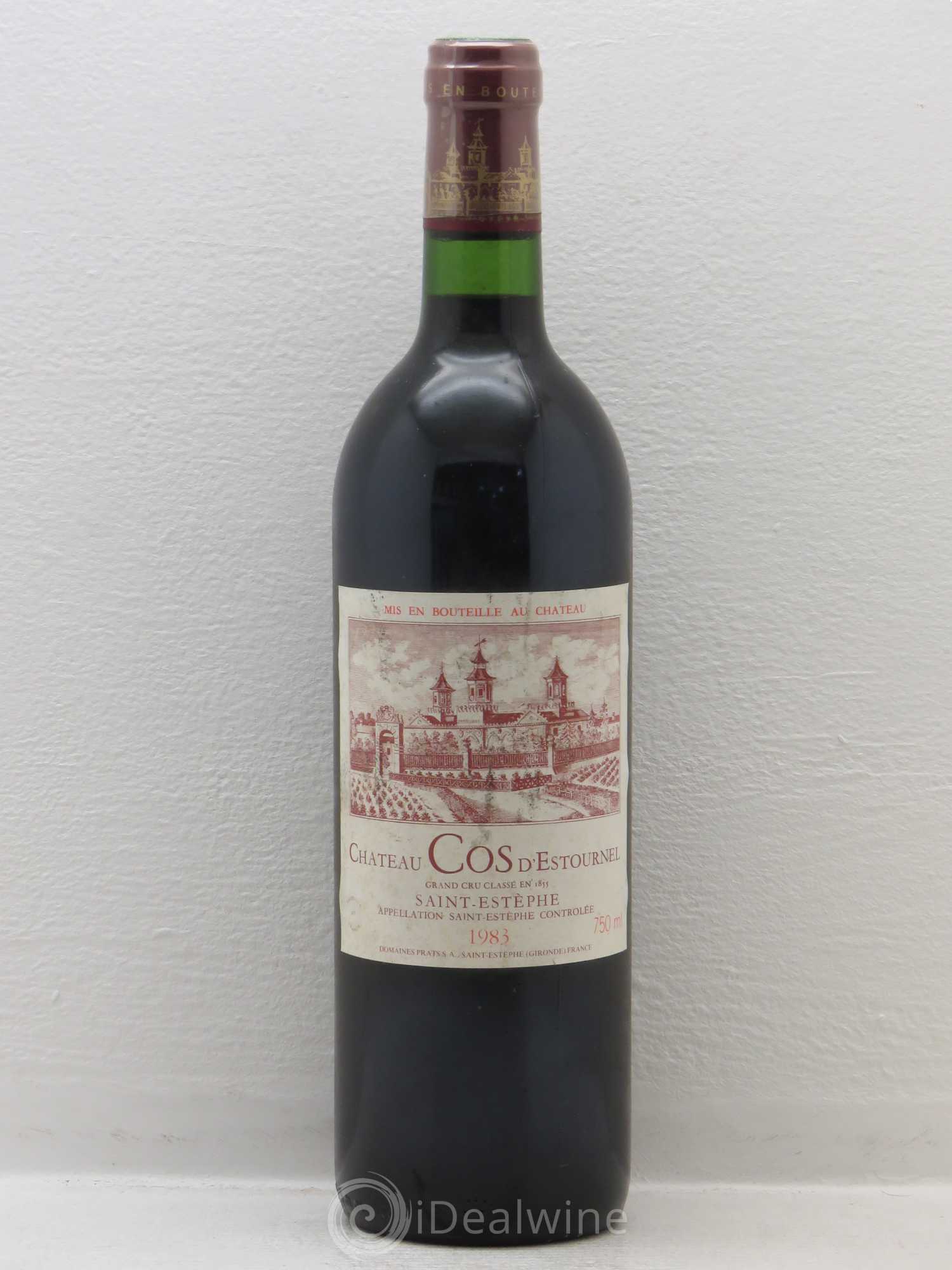 Cos d'Estournel 2ème Grand Cru Classé 1983 - Lot de 1 bouteille - 0