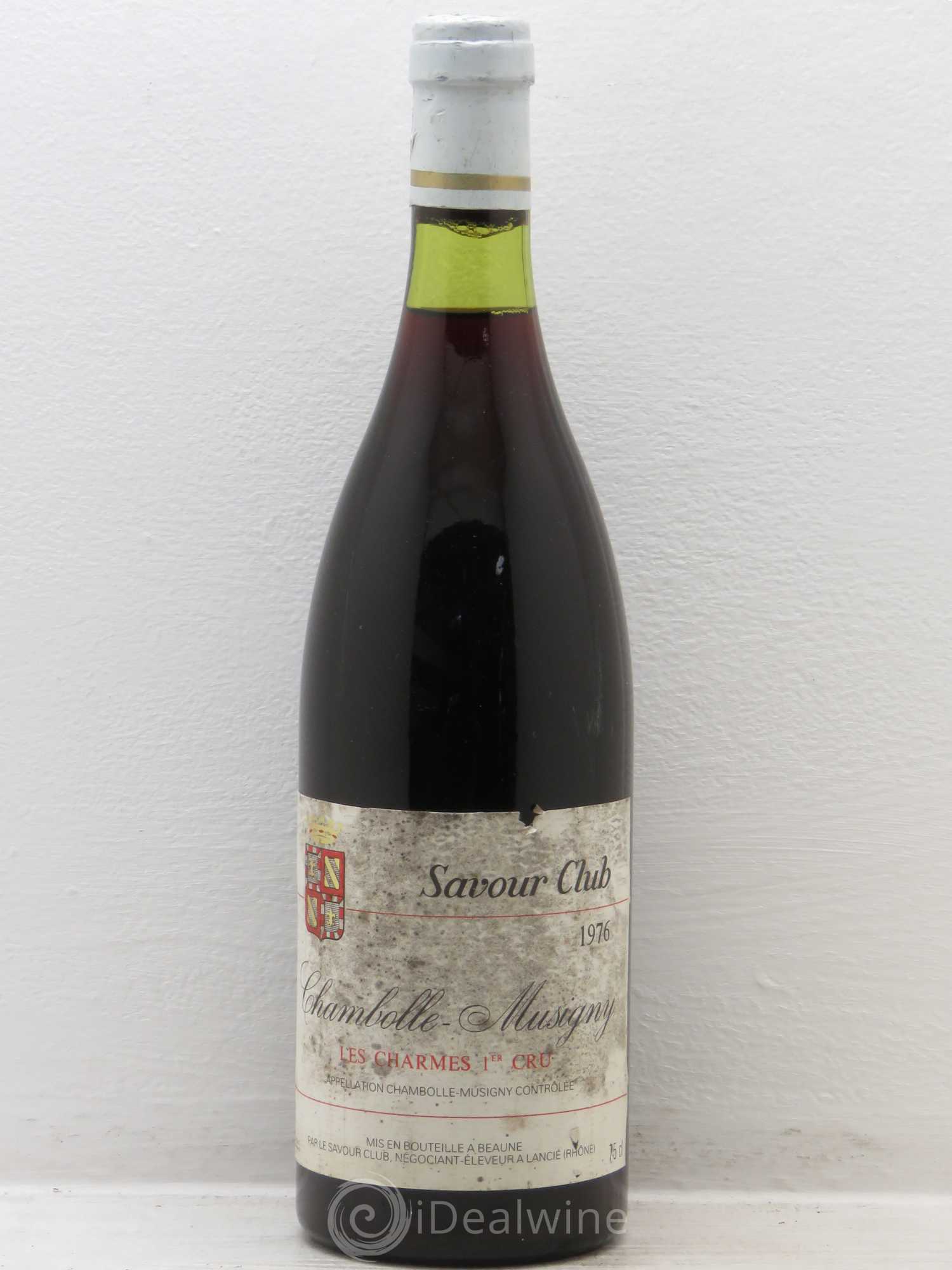 Chambolle-Musigny 1er Cru Savour Club 1976 - Lot de 1 bouteille - 0
