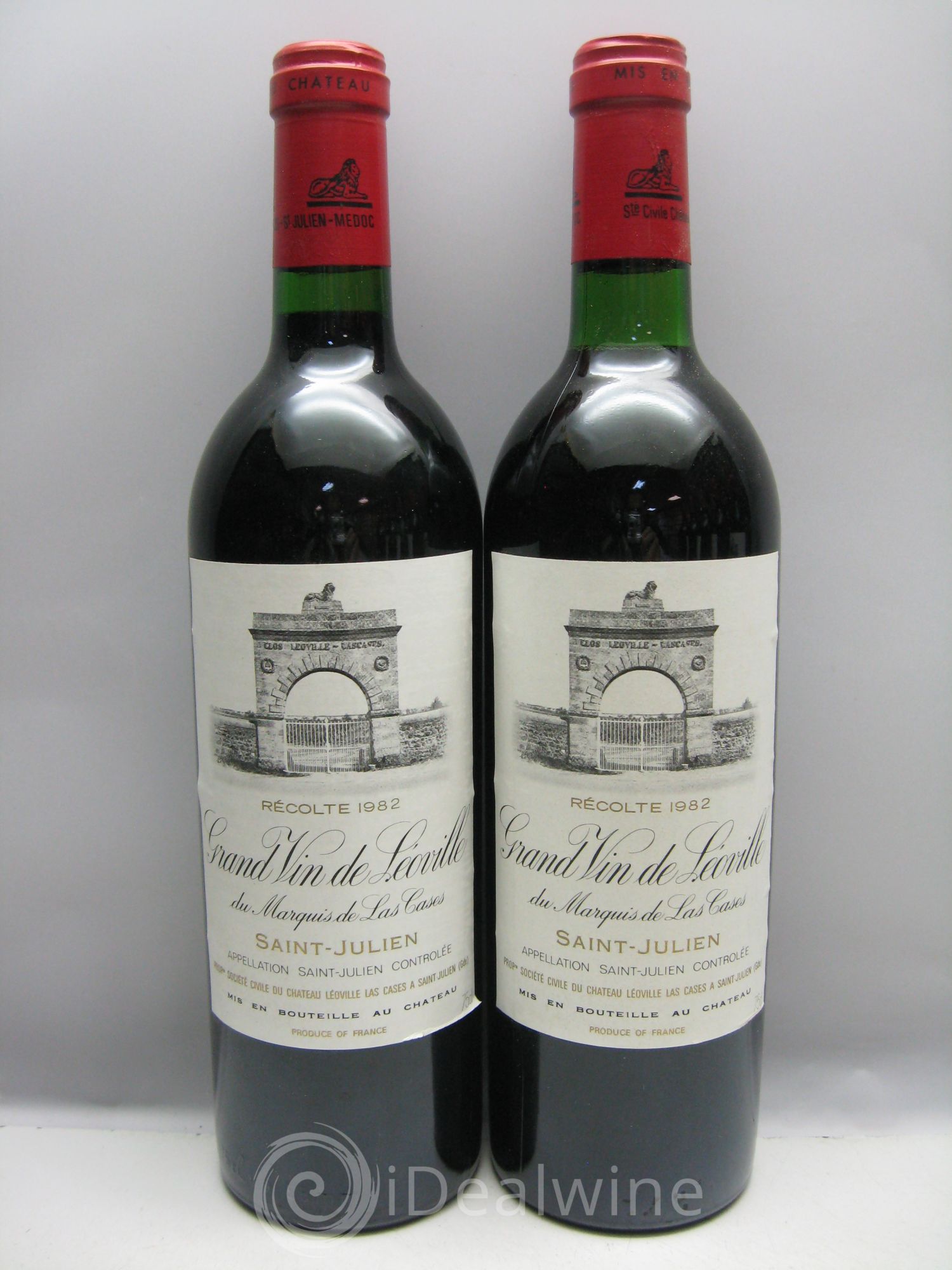 Château Léoville Las Cases 2ème Grand Cru Classé 1982 - Lot de 12 bouteilles - 0