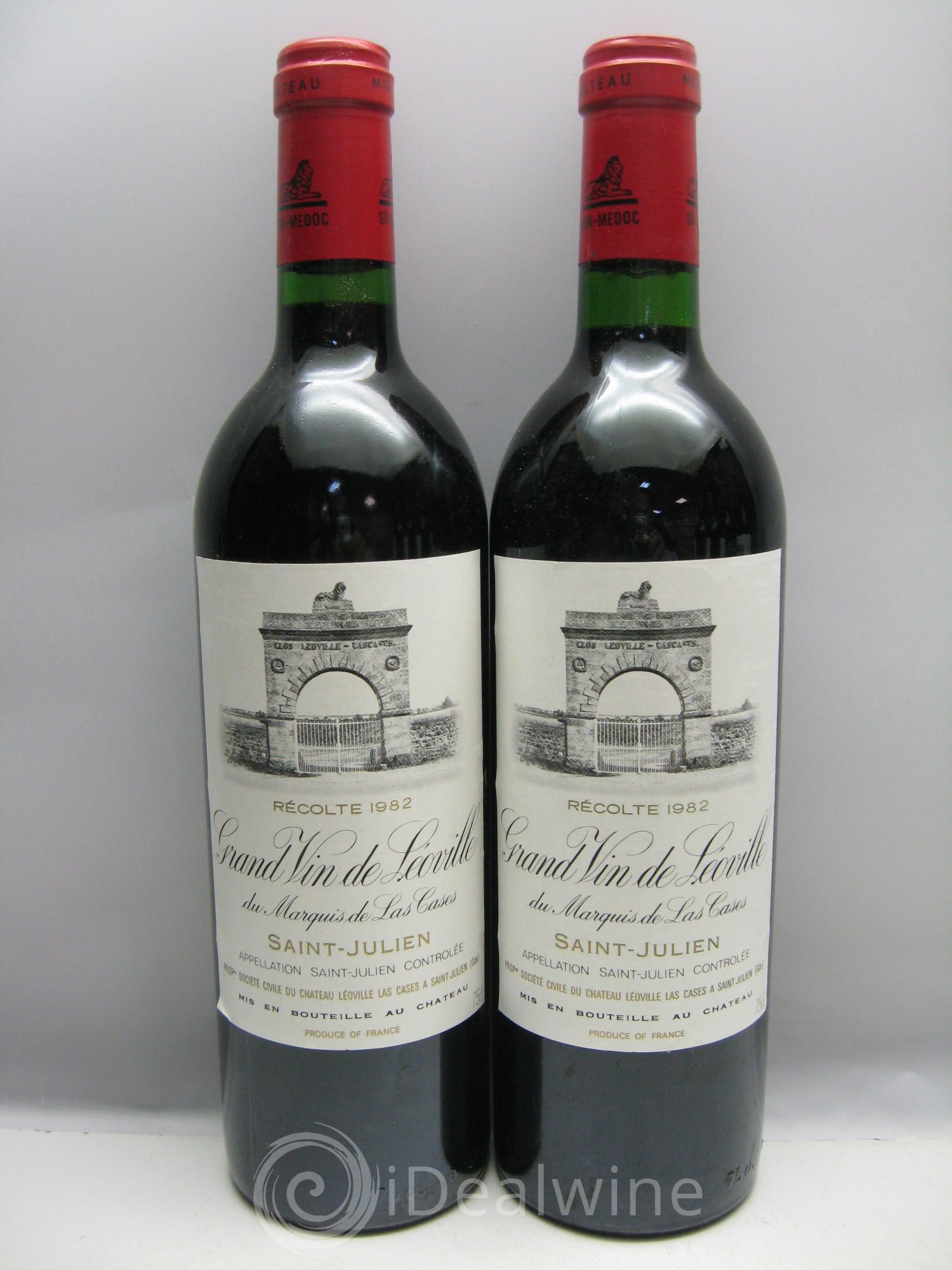 Château Léoville Las Cases 2ème Grand Cru Classé 1982 - Lot de 12 bouteilles - 1