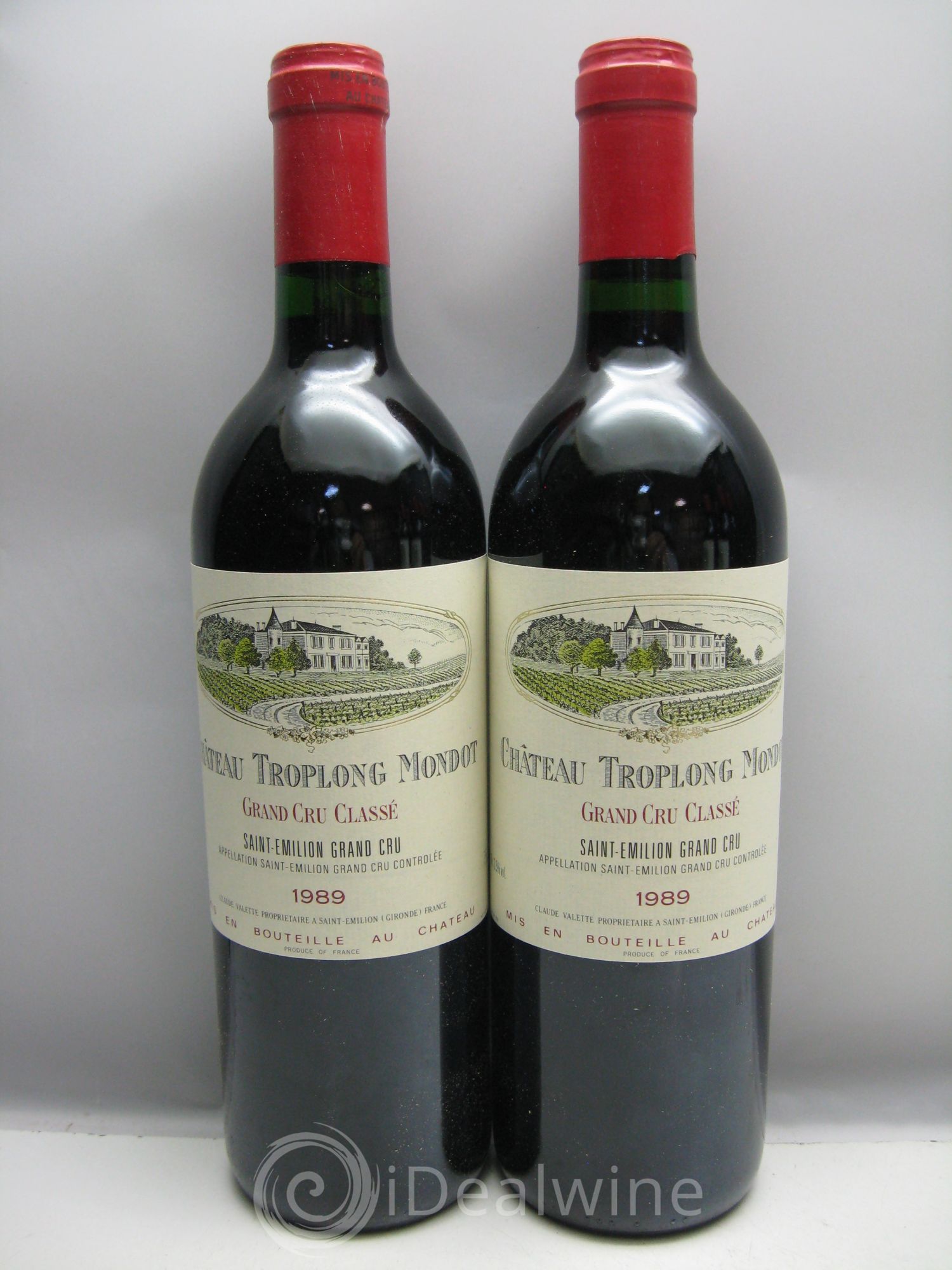 Château Troplong Mondot 1er Grand Cru Classé B 1989 - Lot de 12 bouteilles - 3