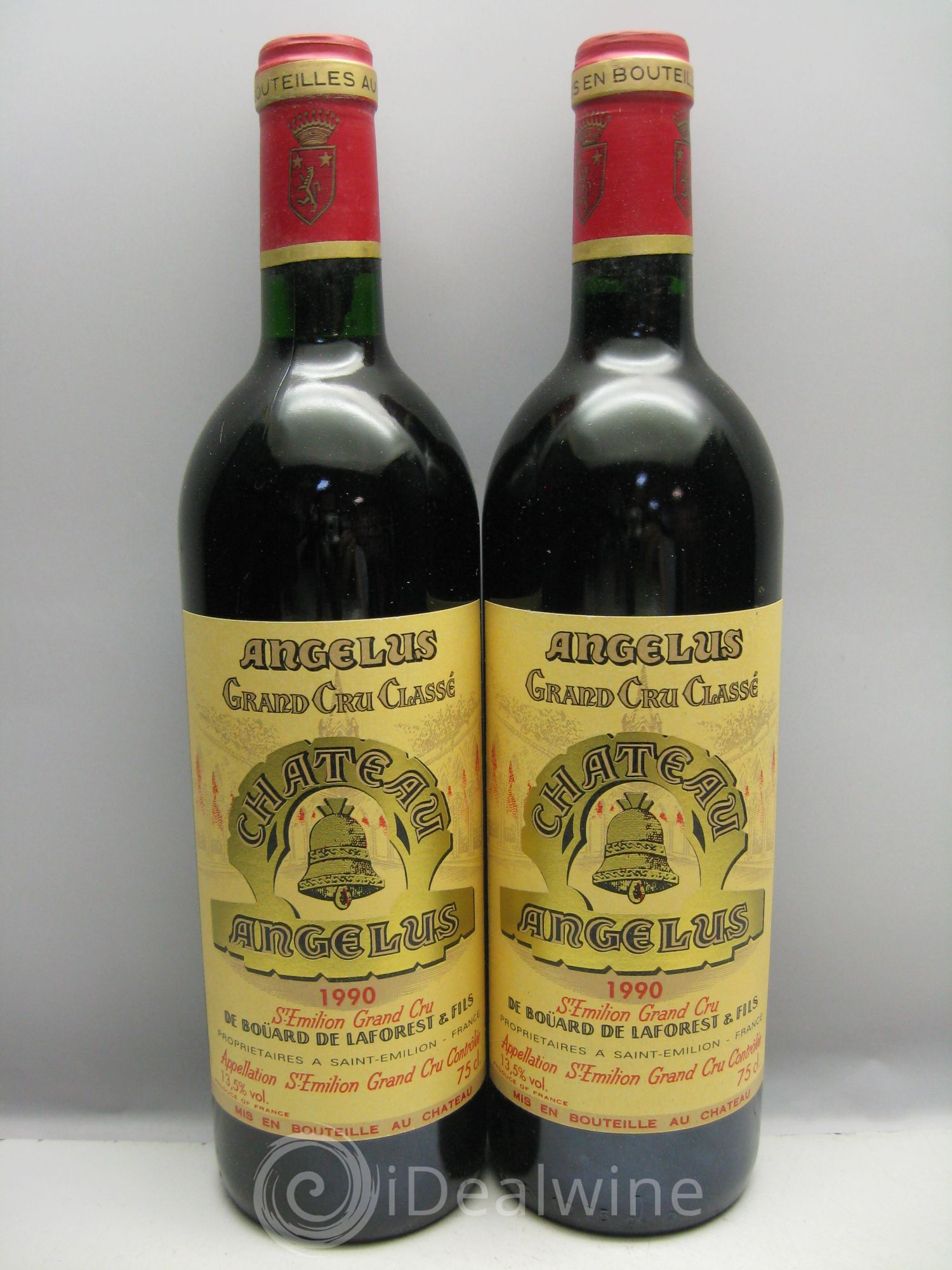 Château Angélus 1er Grand Cru Classé A 1990 - Lot de 12 bouteilles - 5