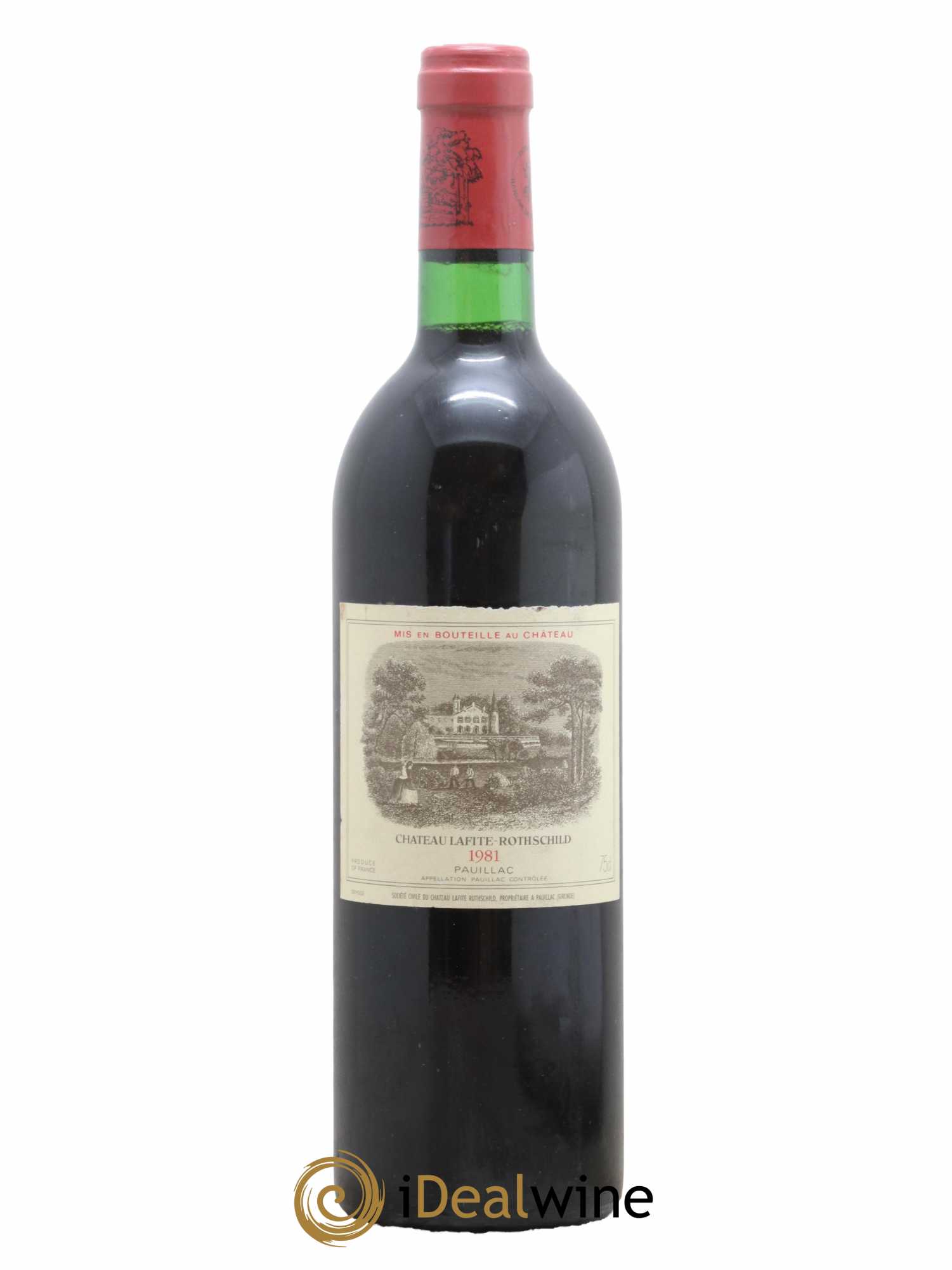 Château Lafite Rothschild 1er Grand Cru Classé 1981 - Lot de 1 bouteille - 0