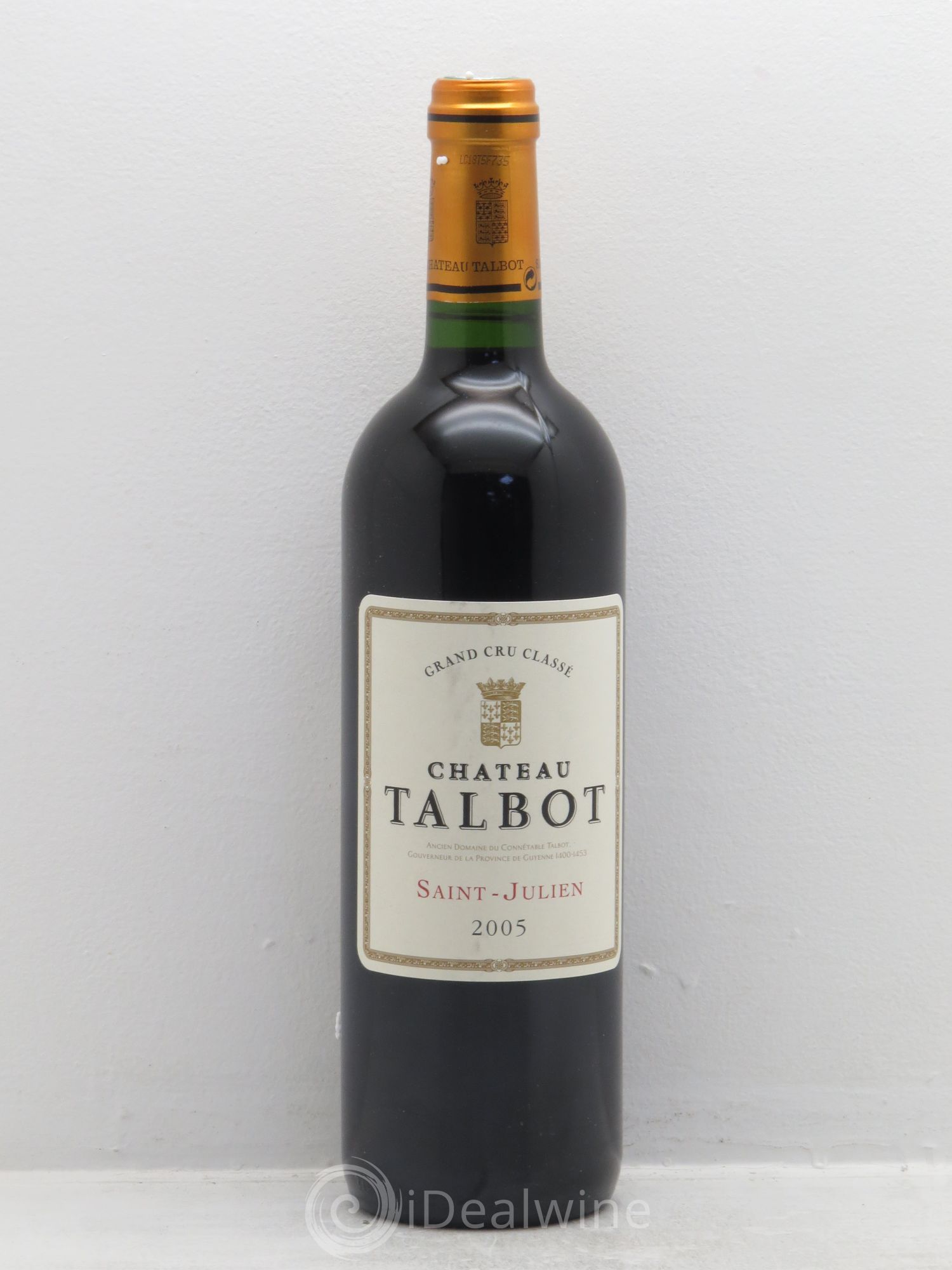 Château Talbot 4ème Grand Cru Classé 2005 - Lot de 6 bouteilles - 0