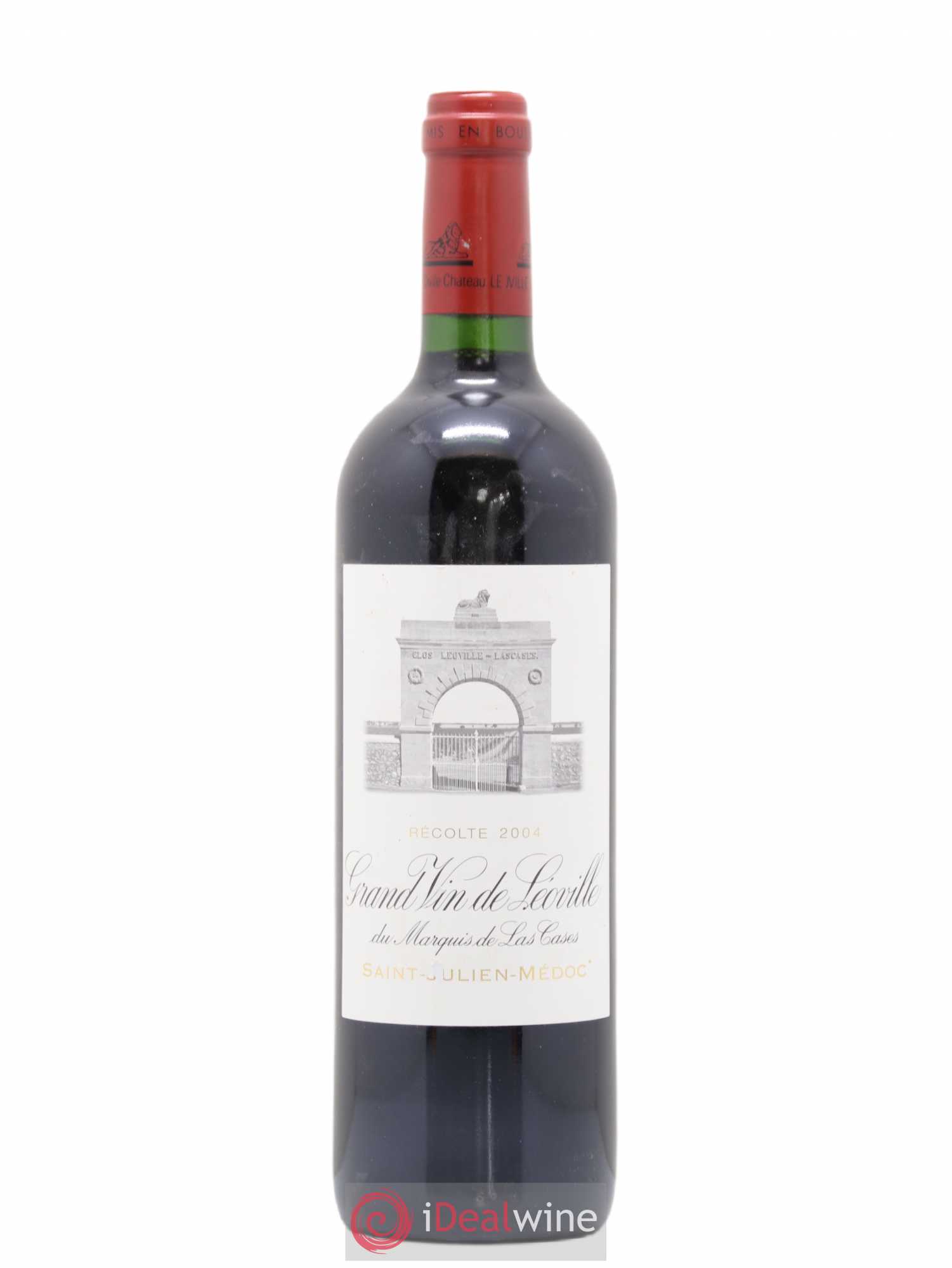 Château Léoville Las Cases 2ème Grand Cru Classé 2004 - Lot de 1 bouteille - 0