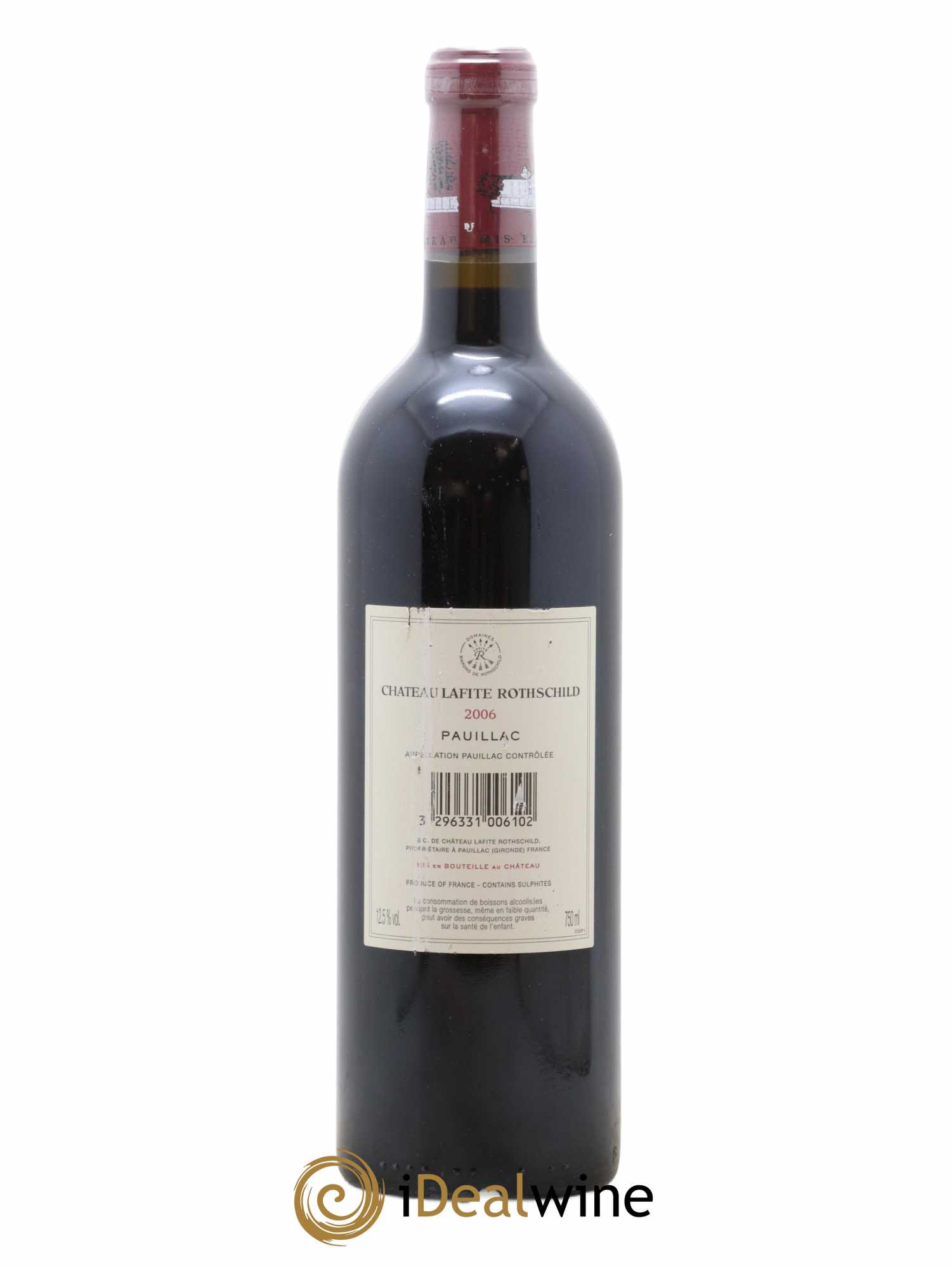 Château Lafite Rothschild 1er Grand Cru Classé 2006 - Lot de 1 bouteille - 1
